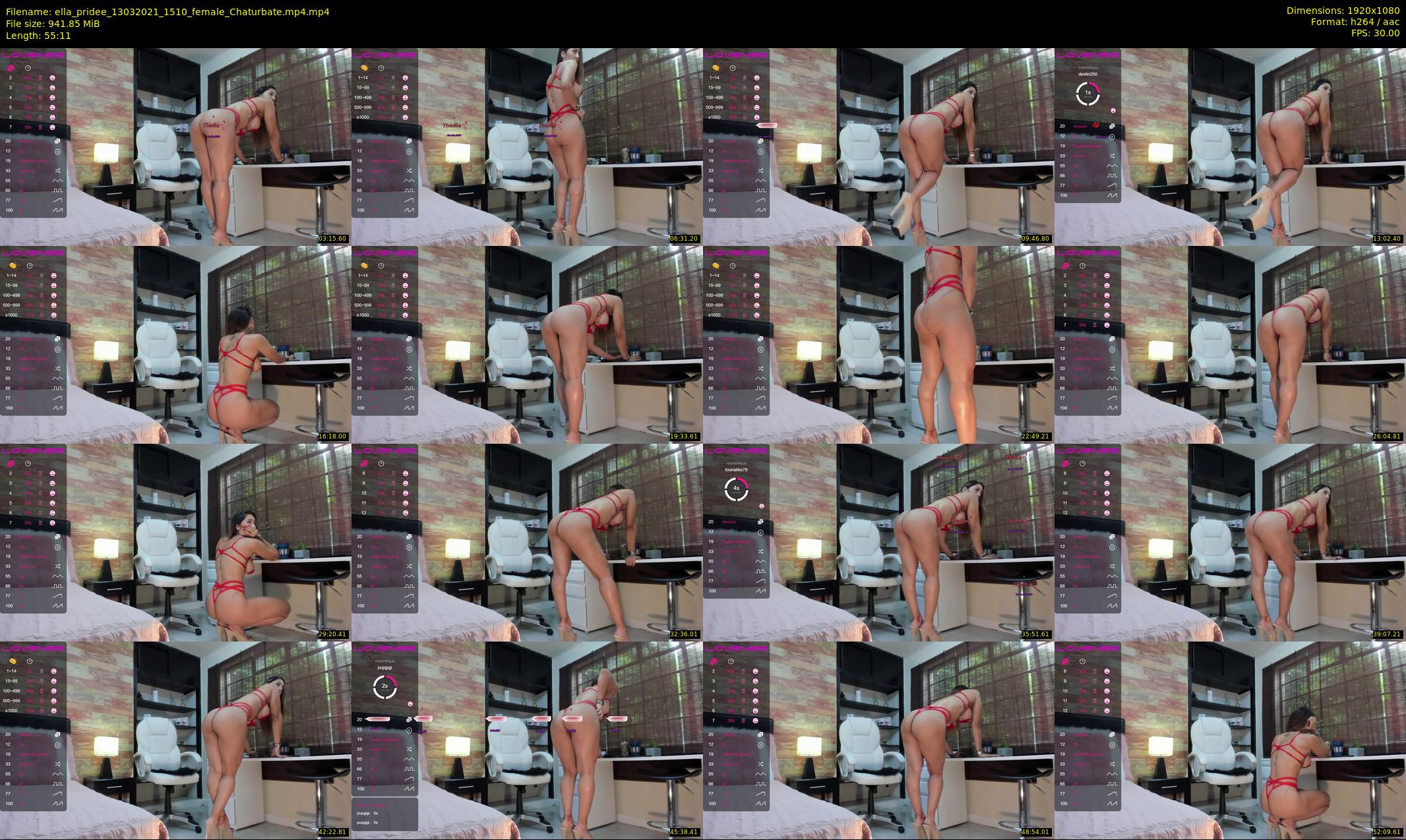 ella_pridee — 56 minute Chaturbate female cam show recording, 1080p, Mar 13, 2021