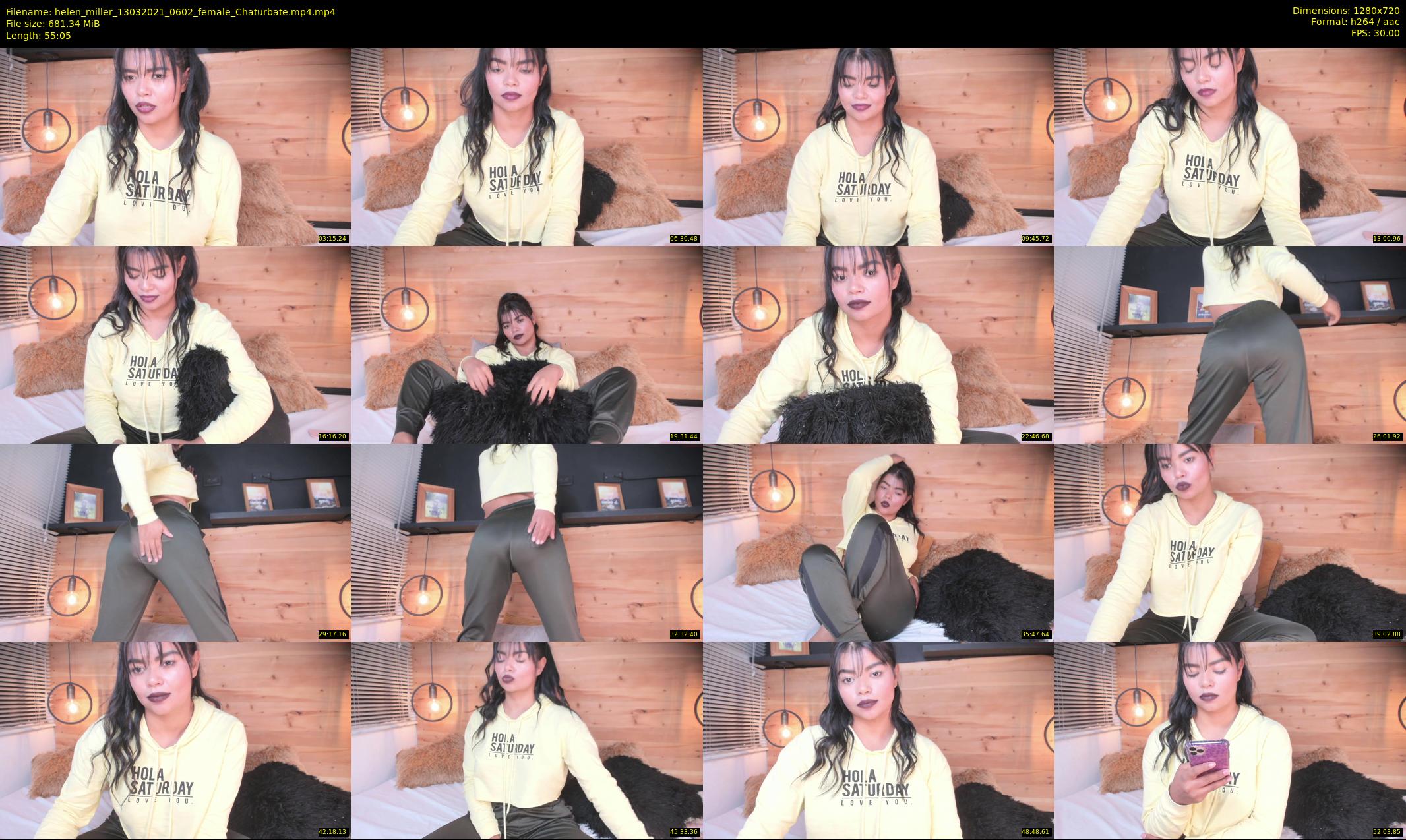 helen_miller — 56 minute Chaturbate female cam show recording, 720p, Mar 13, 2021