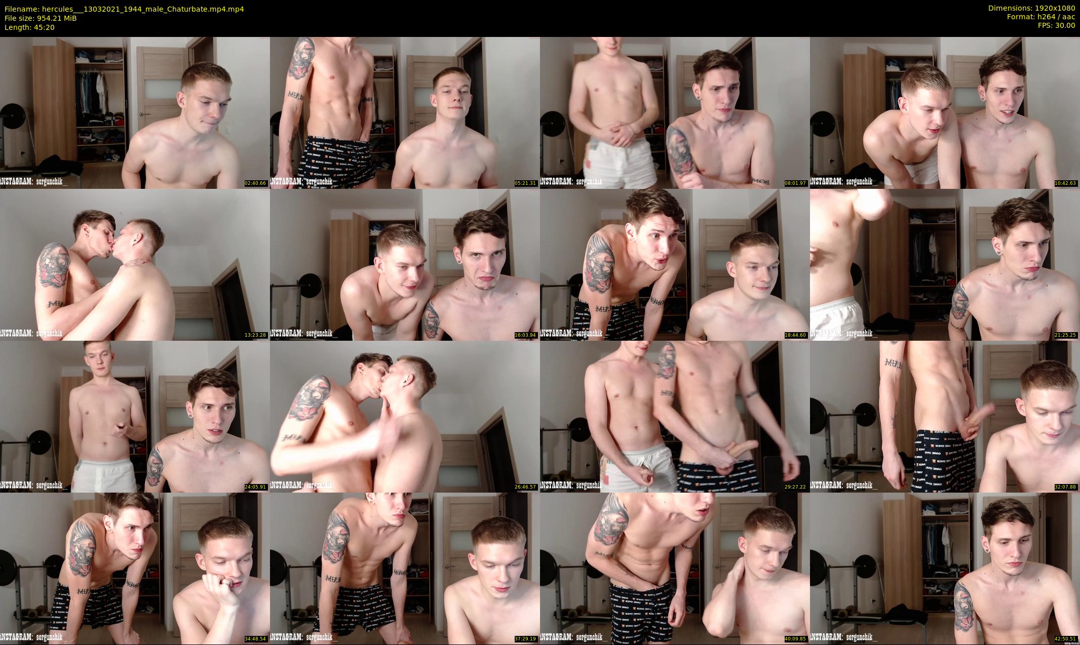 hercules__ — 46 minute Chaturbate male cam show recording, 1080p, Mar 13, 2021