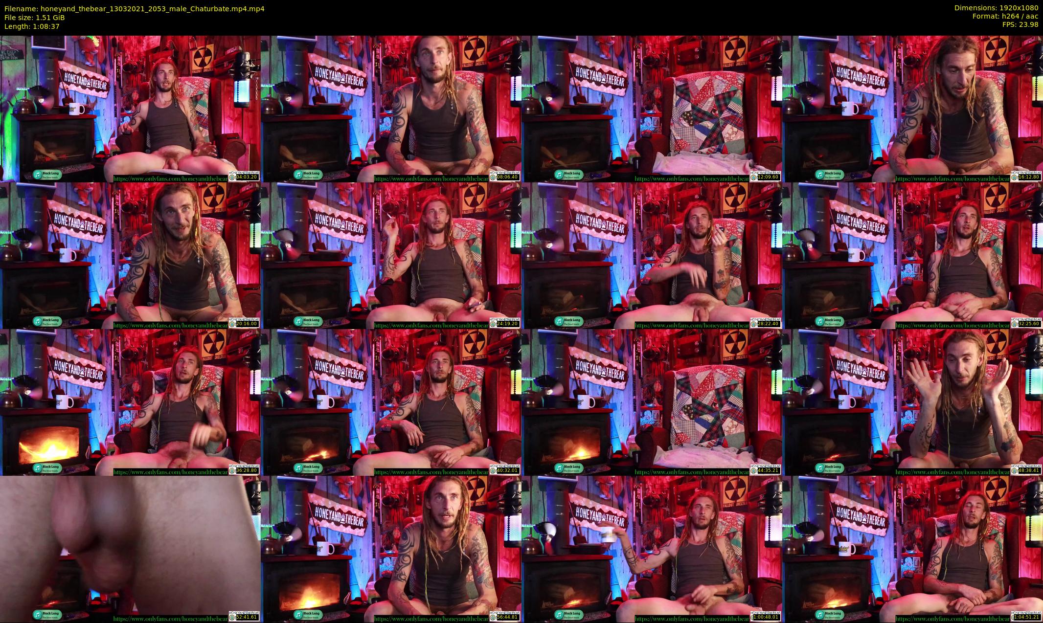 honeyand_thebear — 69 minute Chaturbate couple cam show recording, 1080p, Mar 13, 2021