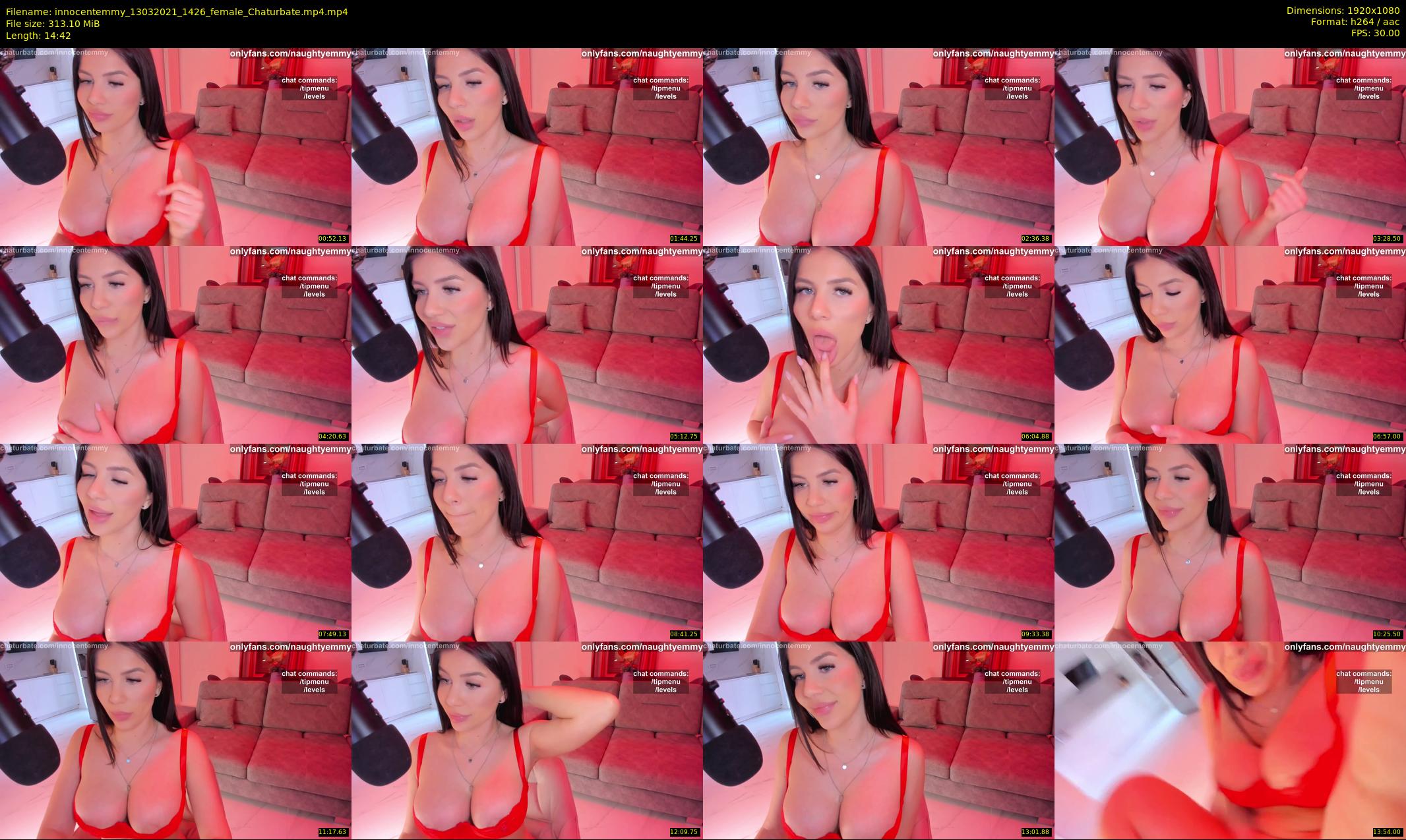 innocentemmy — 15 minute Chaturbate female cam show recording, 1080p, Mar 13, 2021