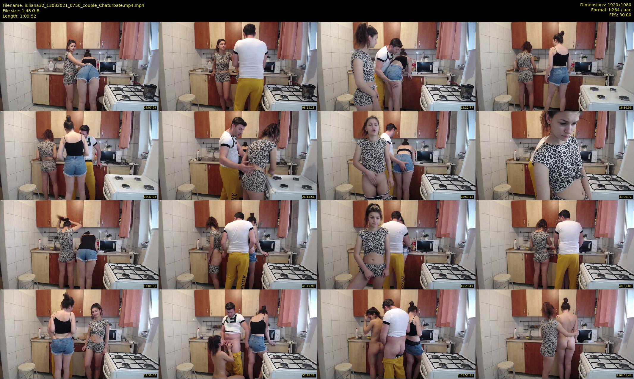 iuliana32 — 70 minute Chaturbate couple cam show recording, 1080p, Mar 13, 2021