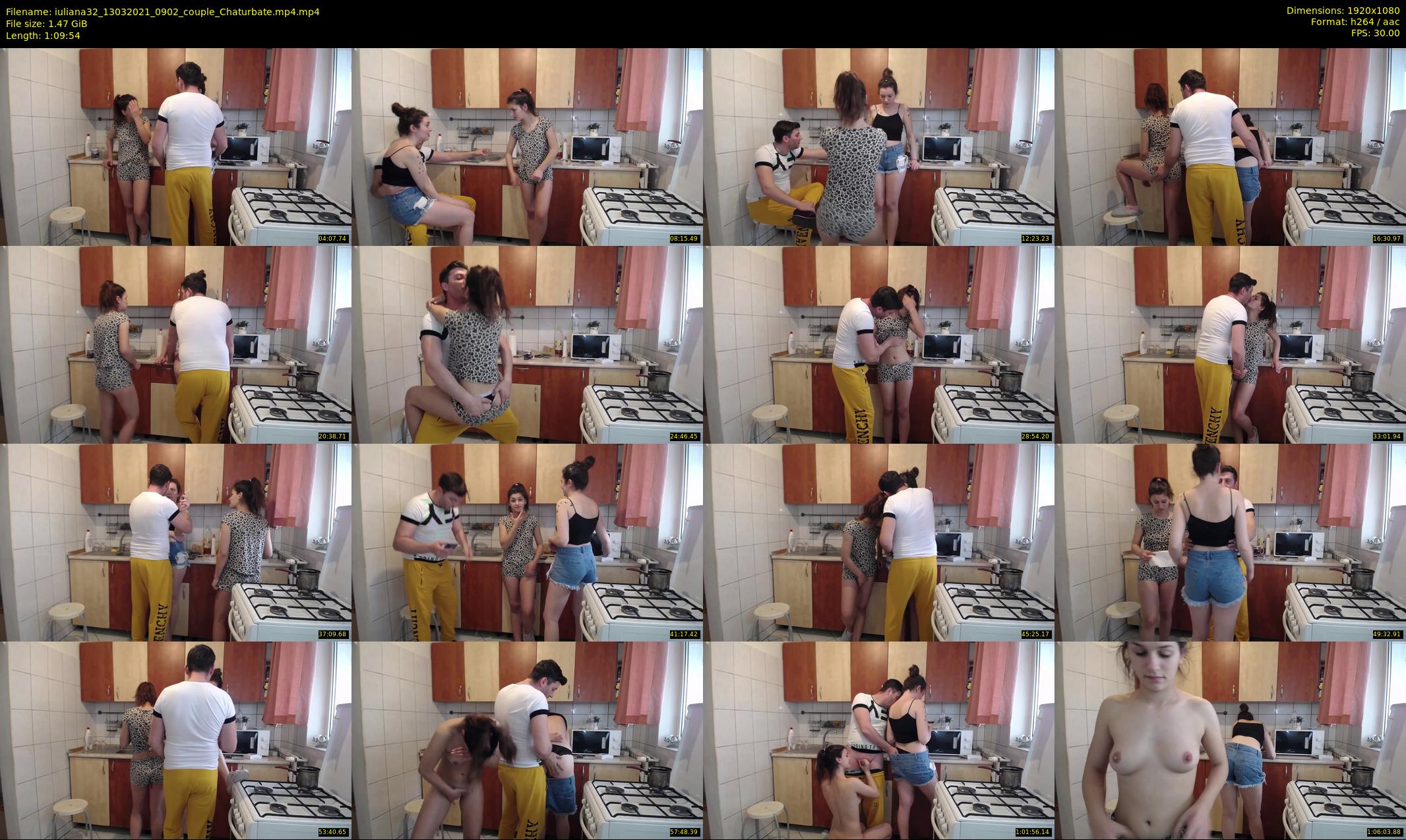 iuliana32 — 70 minute Chaturbate couple cam show recording, 1080p, Mar 13, 2021