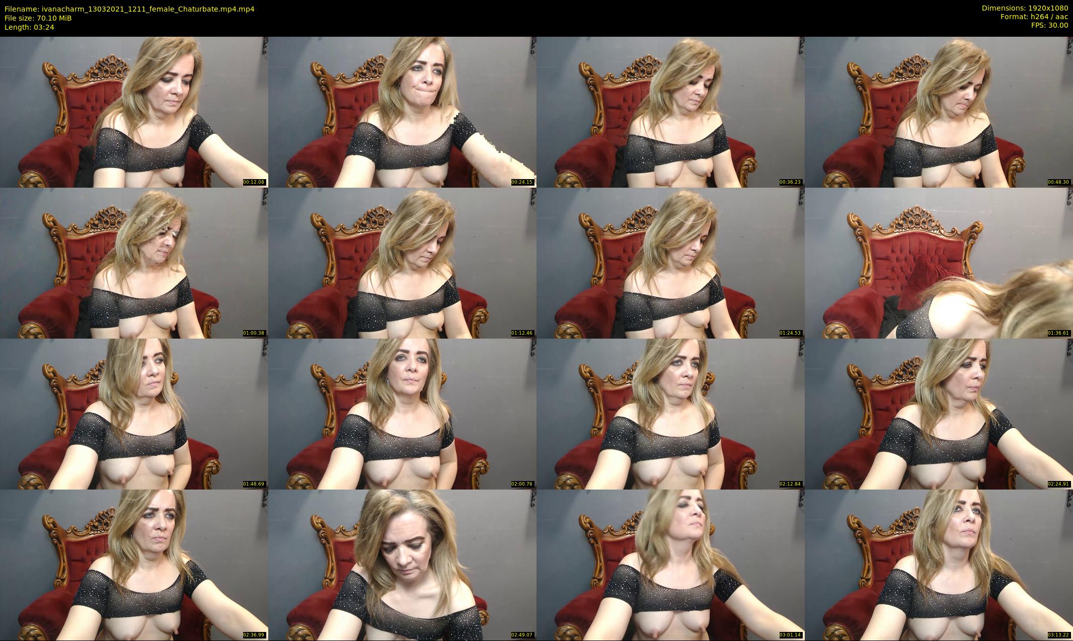 ivanacharm — 4 minute Chaturbate female cam show recording, 1080p, Mar 13, 2021