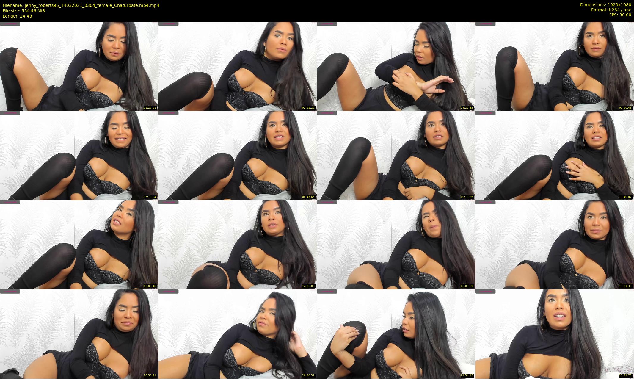 jenny_roberts96 — 25 minute Chaturbate female cam show recording, 1080p, Mar 14, 2021
