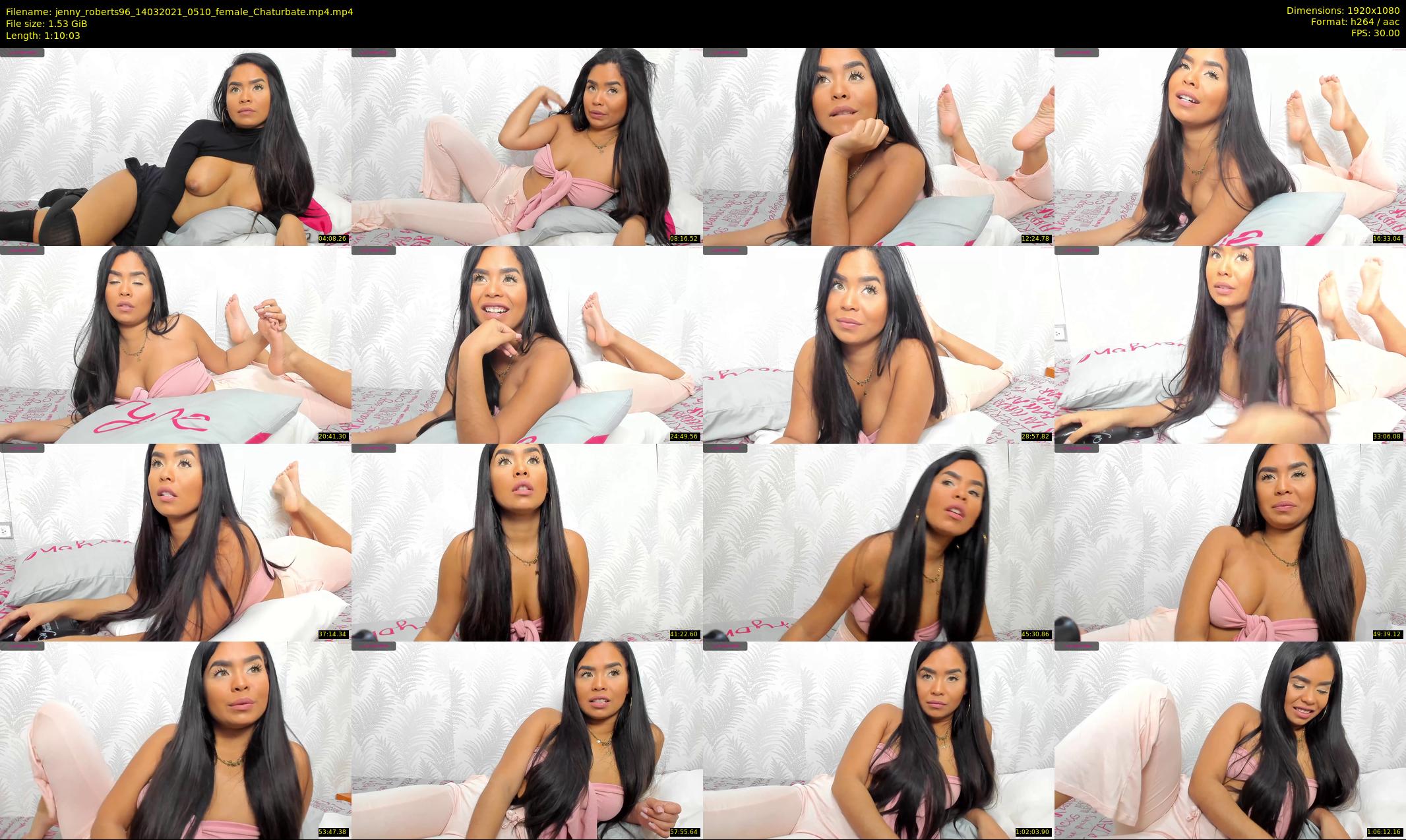 jenny_roberts96 — 71 minute Chaturbate female cam show recording, 1080p, Mar 14, 2021