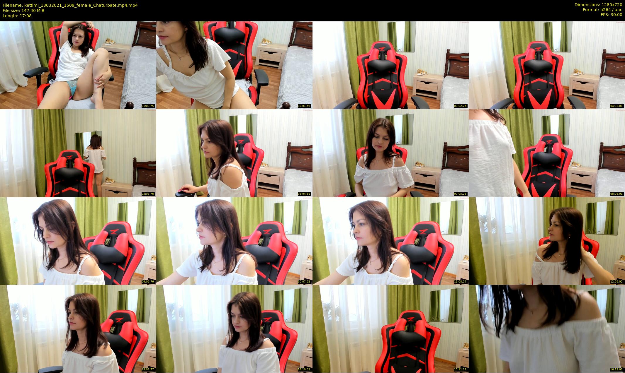 kettimi — 18 minute Chaturbate female cam show recording, 720p, Mar 13, 2021