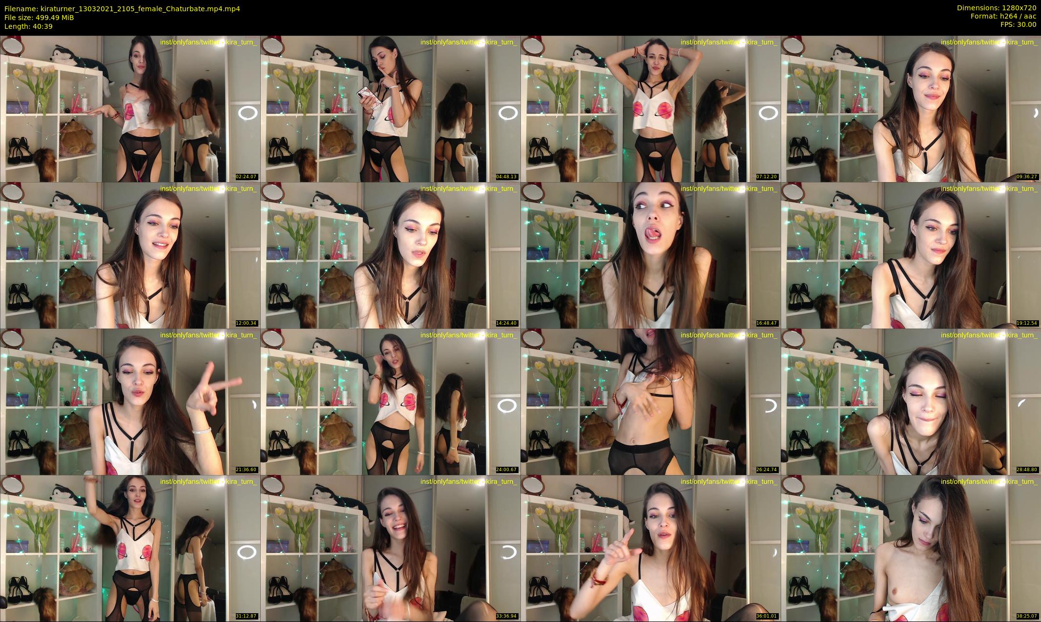 kiraturner — 41 minute Chaturbate couple cam show recording, 720p, Mar 13, 2021
