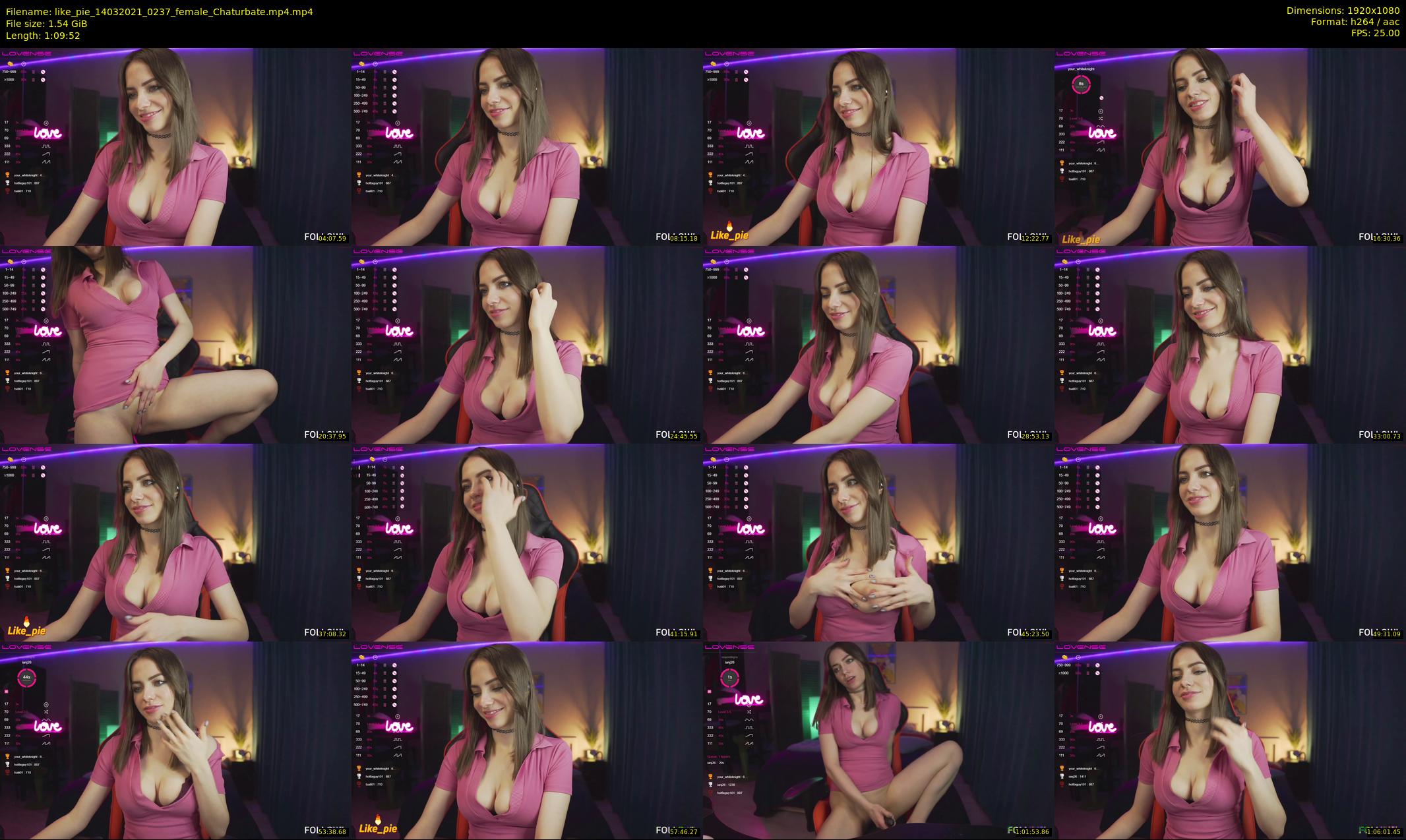 like_pie — 70 minute Chaturbate couple cam show recording, 1080p, Mar 14, 2021