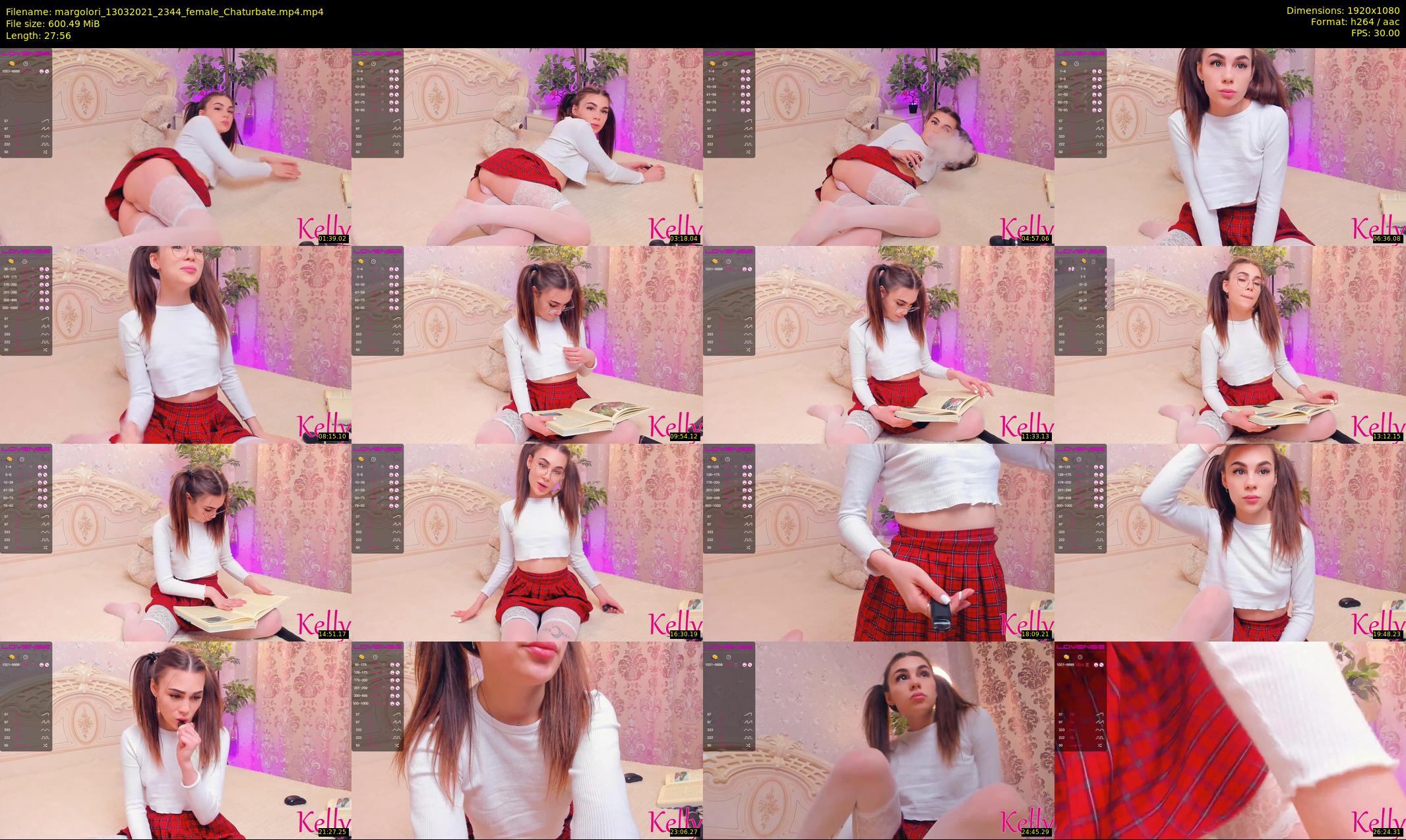 margolori — 28 minute Chaturbate couple cam show recording, 1080p, Mar 13, 2021