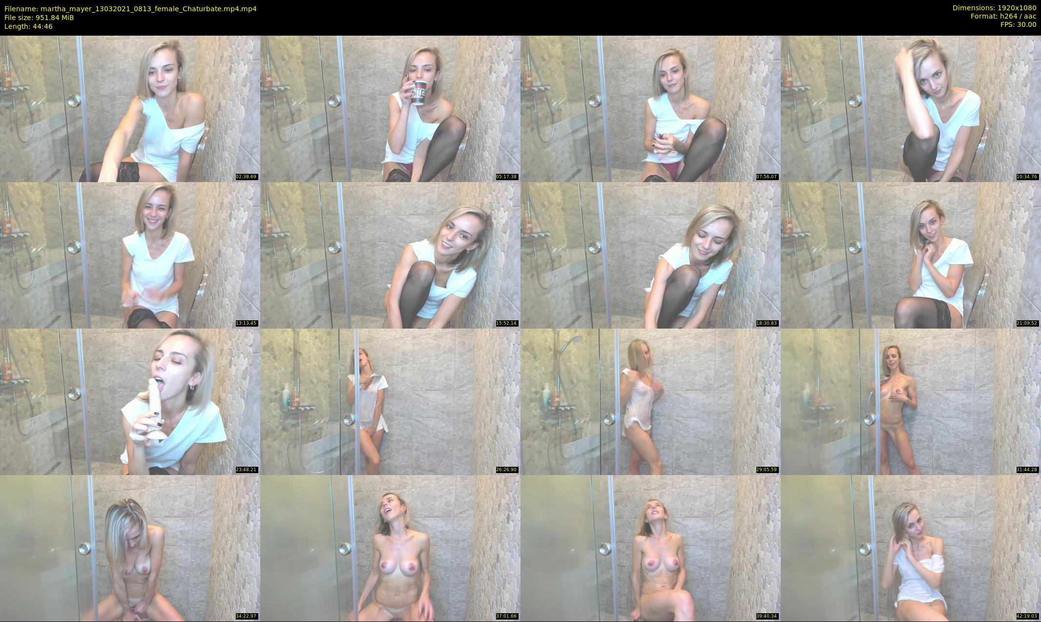 martha_mayer — 45 minute Chaturbate female cam show recording, 1080p, Mar 13, 2021