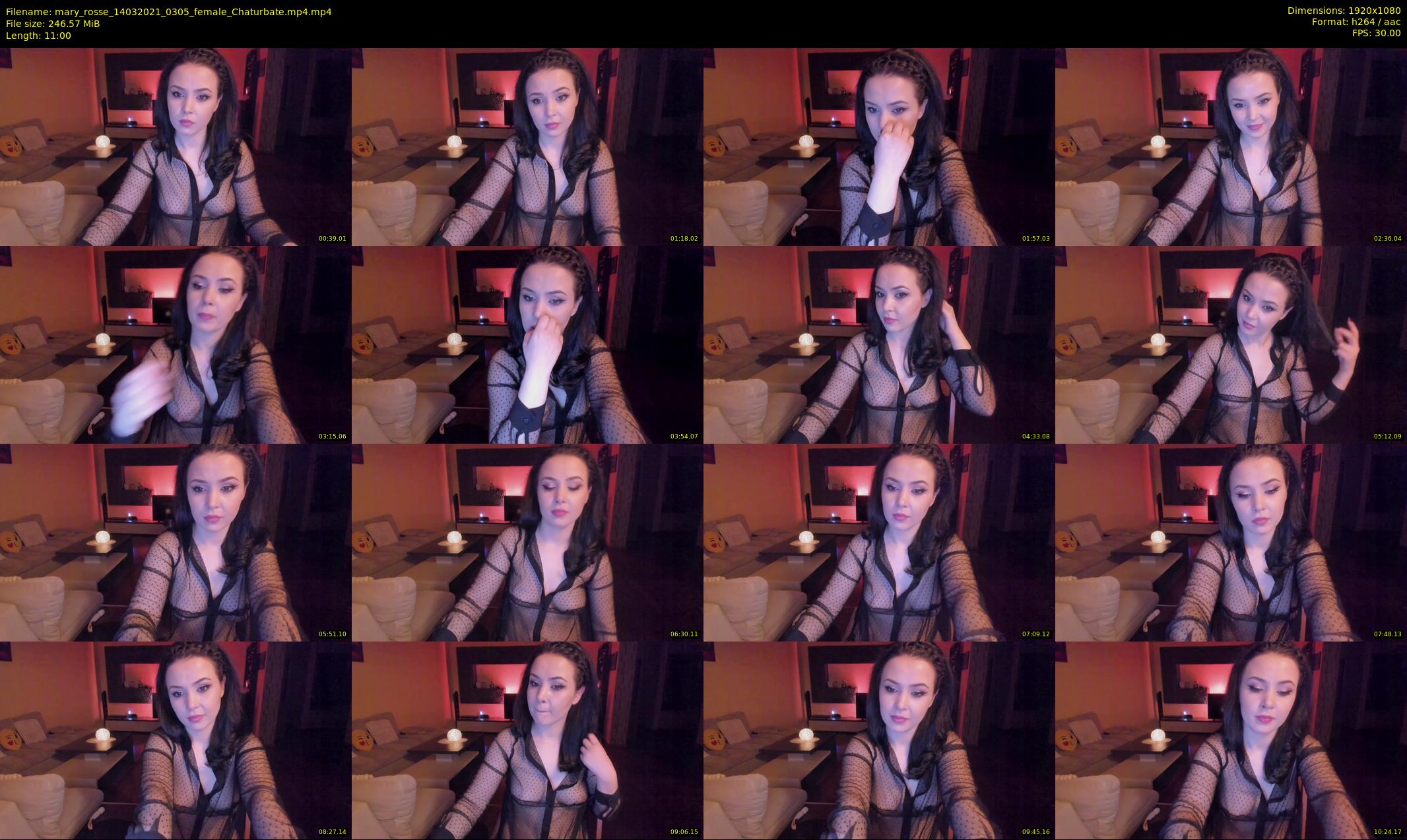 mary_rosse — 11 minute Chaturbate couple cam show recording, 1080p, Mar 14, 2021