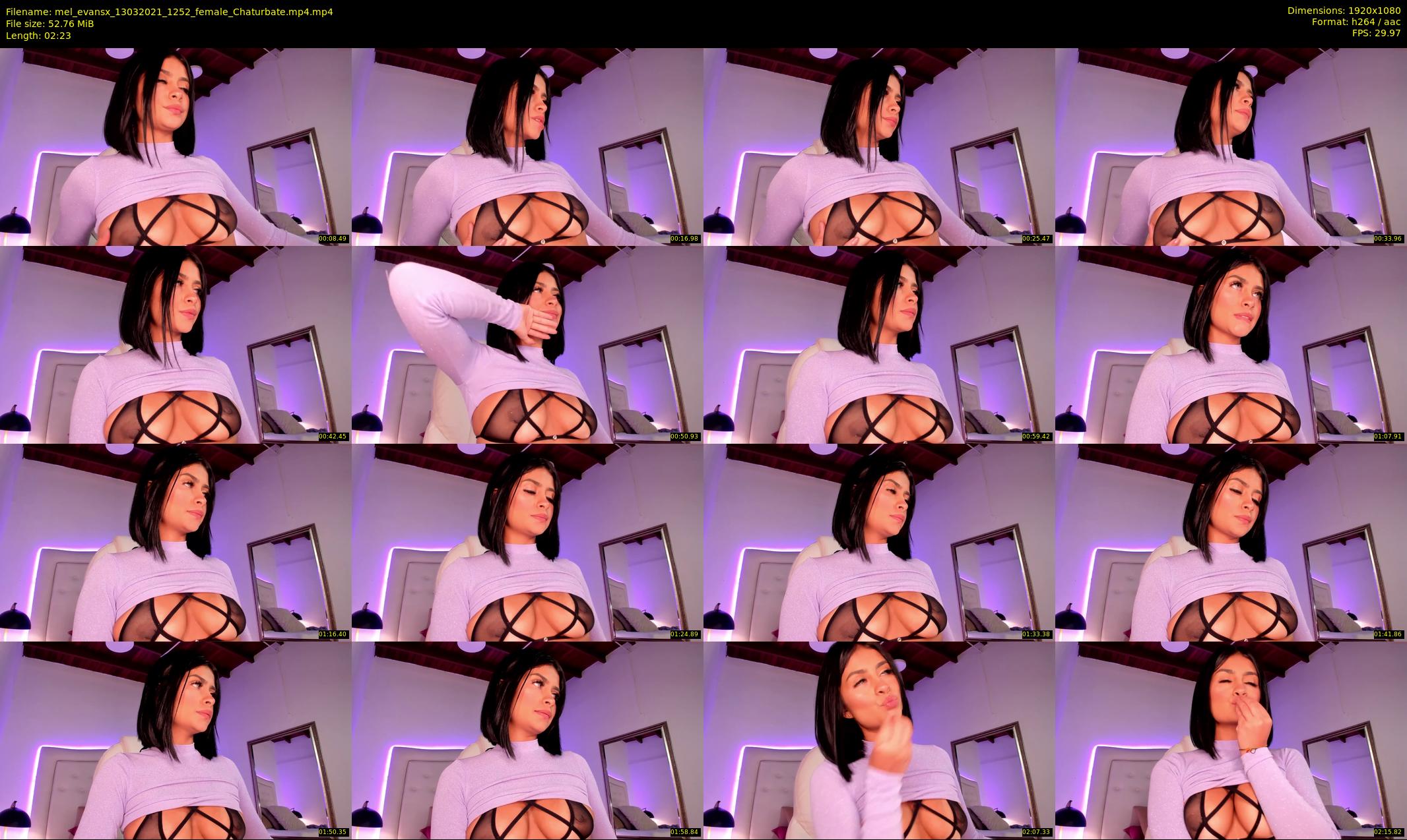 mel_evansx — 3 minute Chaturbate female cam show recording, 1080p, Mar 13, 2021