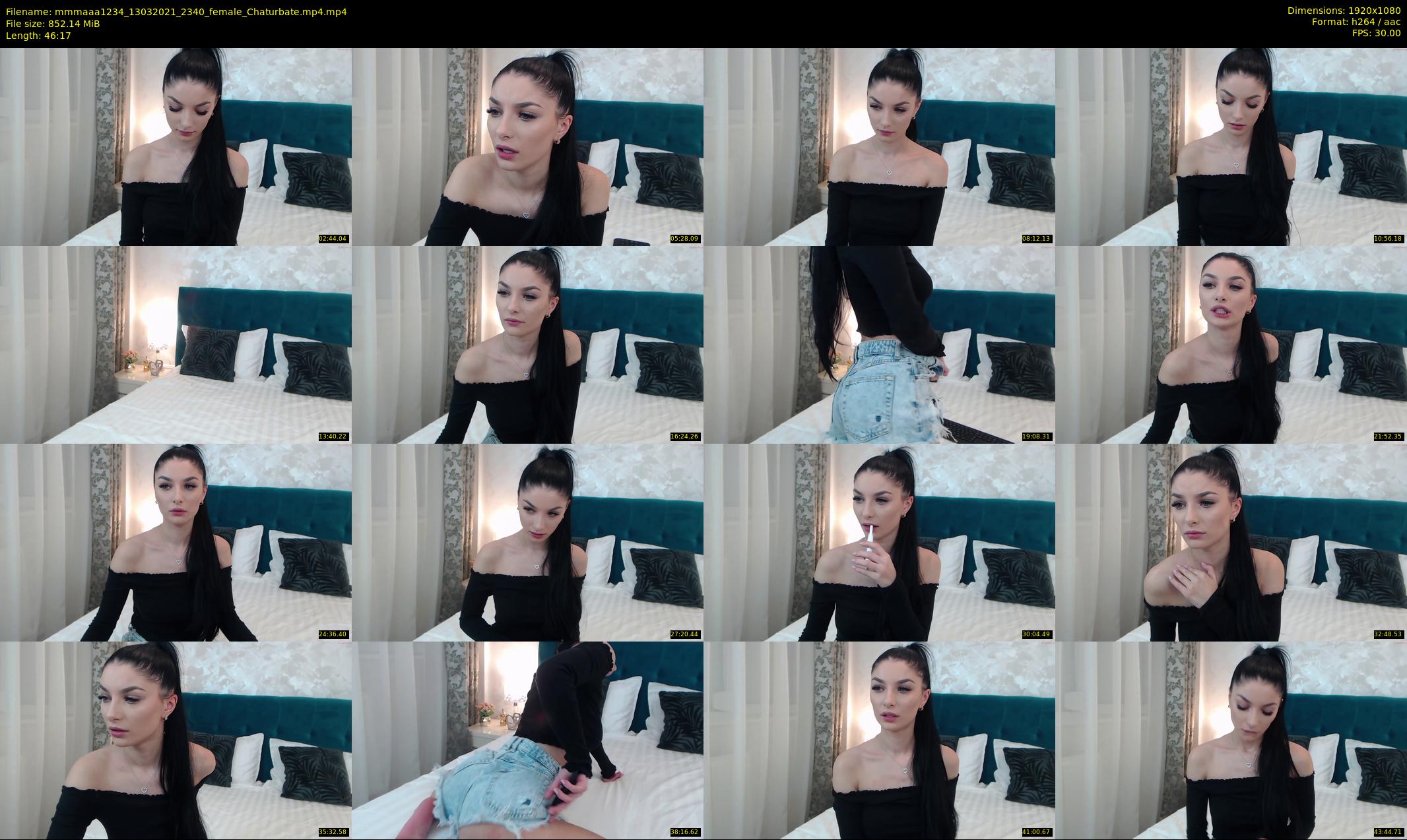 mmmaaa1234 — 47 minute Chaturbate female cam show recording, 1080p, Mar 13, 2021