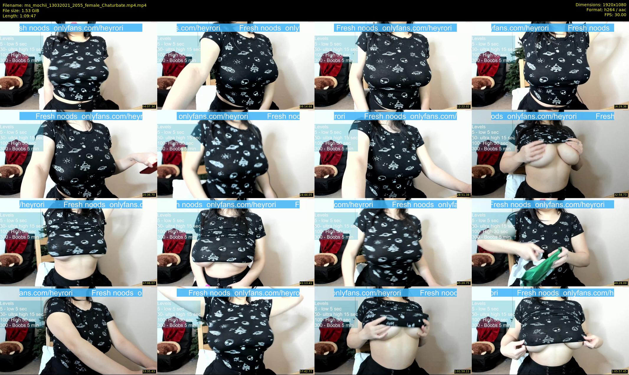ms_mochii — 70 minute Chaturbate female cam show recording, 1080p, Mar 13, 2021