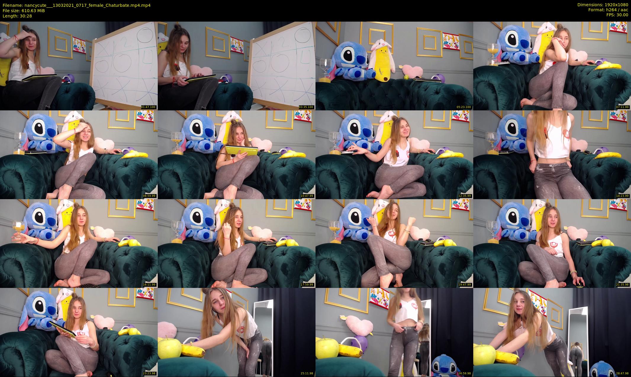 nancycute__ — 31 minute Chaturbate female cam show recording, 1080p, Mar 13, 2021