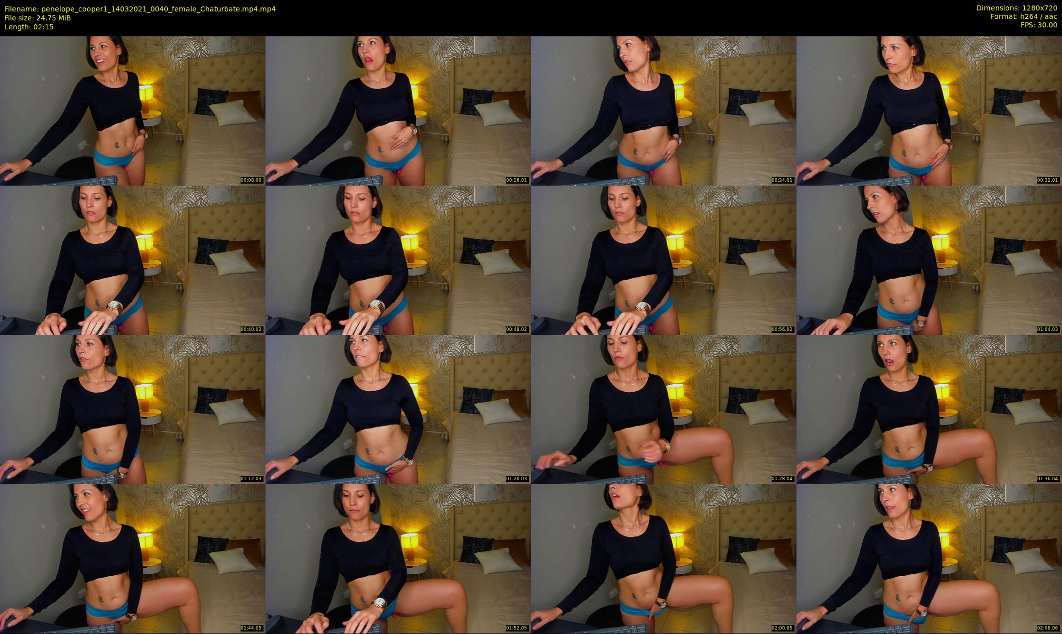 penelope_cooper1 — 3 minute Chaturbate female cam show recording, 720p, Mar 14, 2021