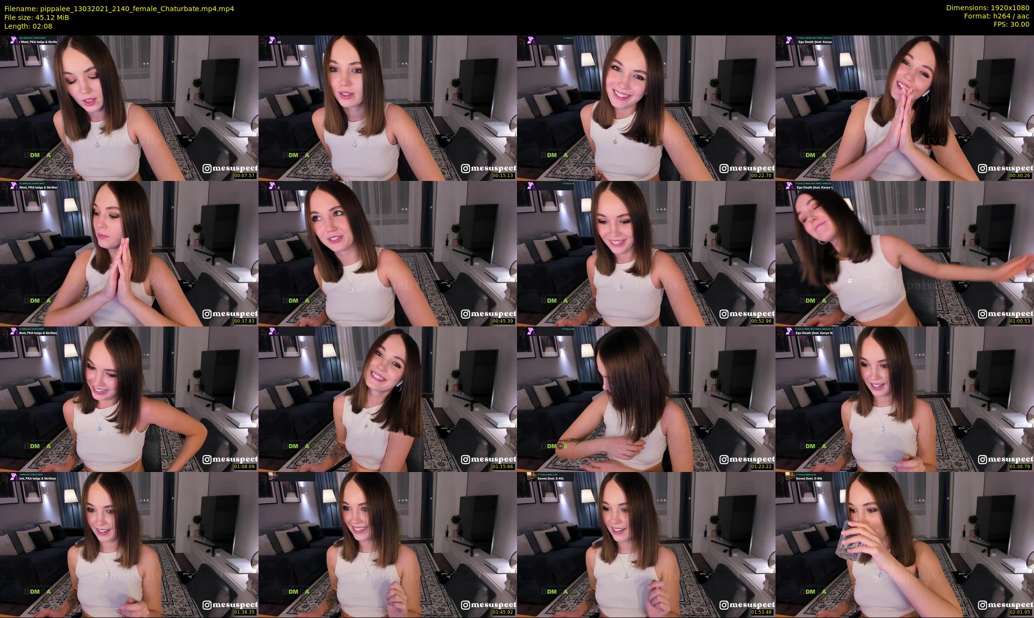 pippalee — 3 minute Chaturbate female cam show recording, 1080p, Mar 13, 2021