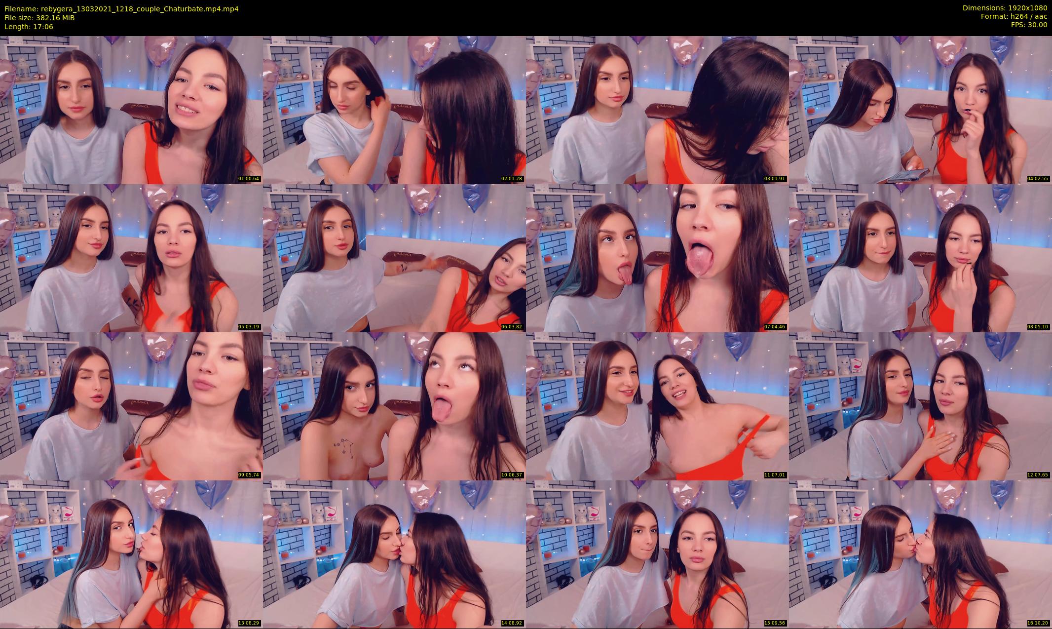 rebygera — 18 minute Chaturbate couple cam show recording, 1080p, Mar 13, 2021