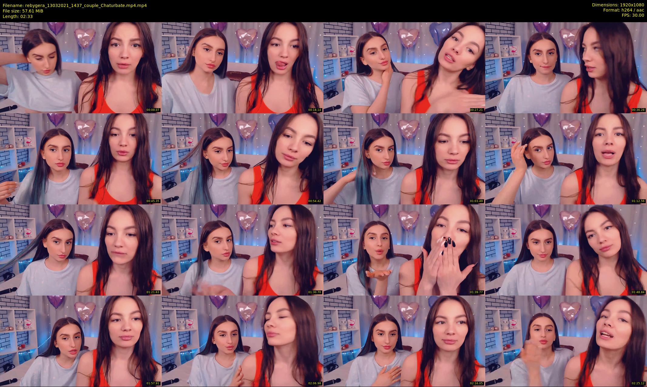 rebygera — 3 minute Chaturbate couple cam show recording, 1080p, Mar 13, 2021