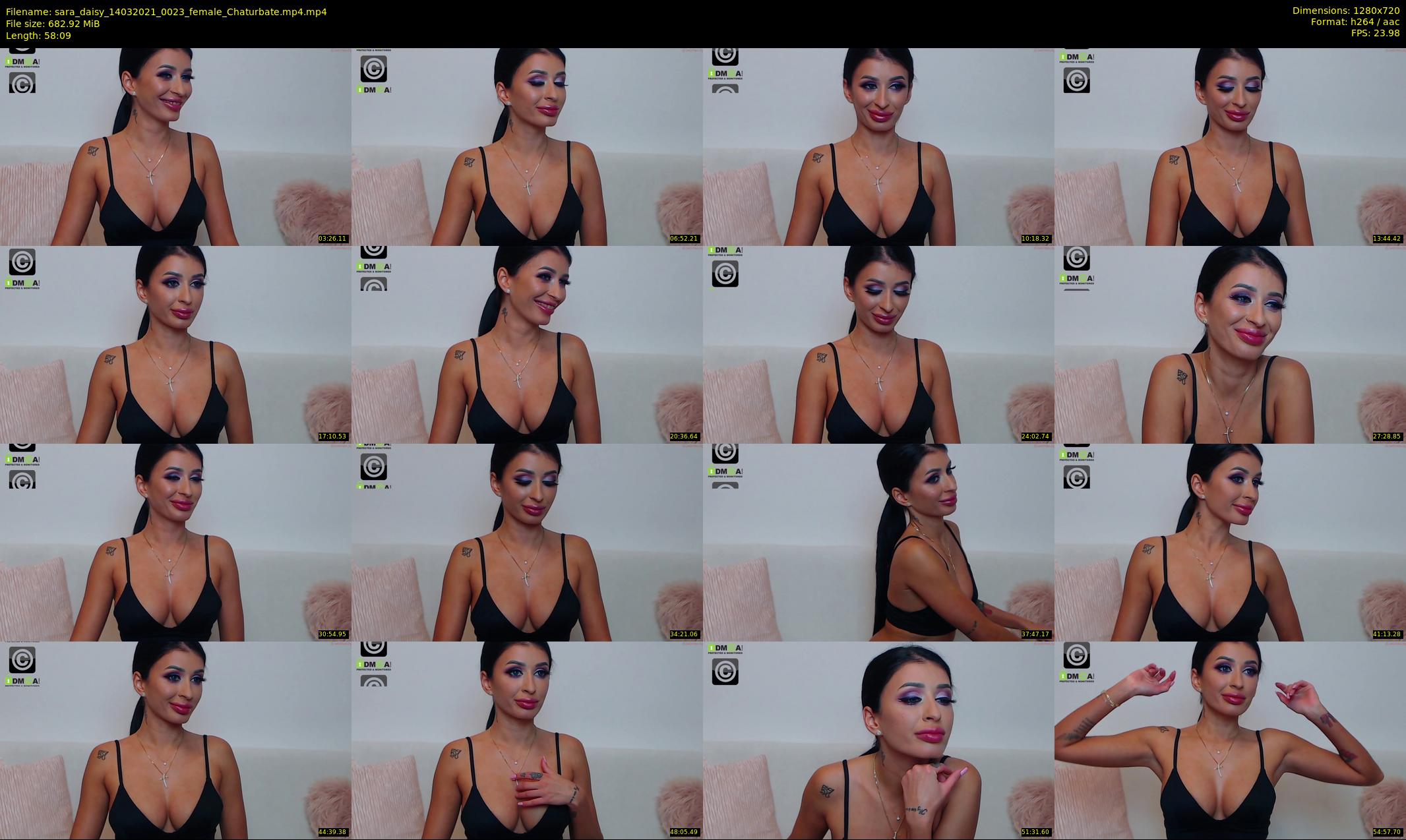 sara_daisy — 59 minute Chaturbate female cam show recording, 720p, Mar 14, 2021