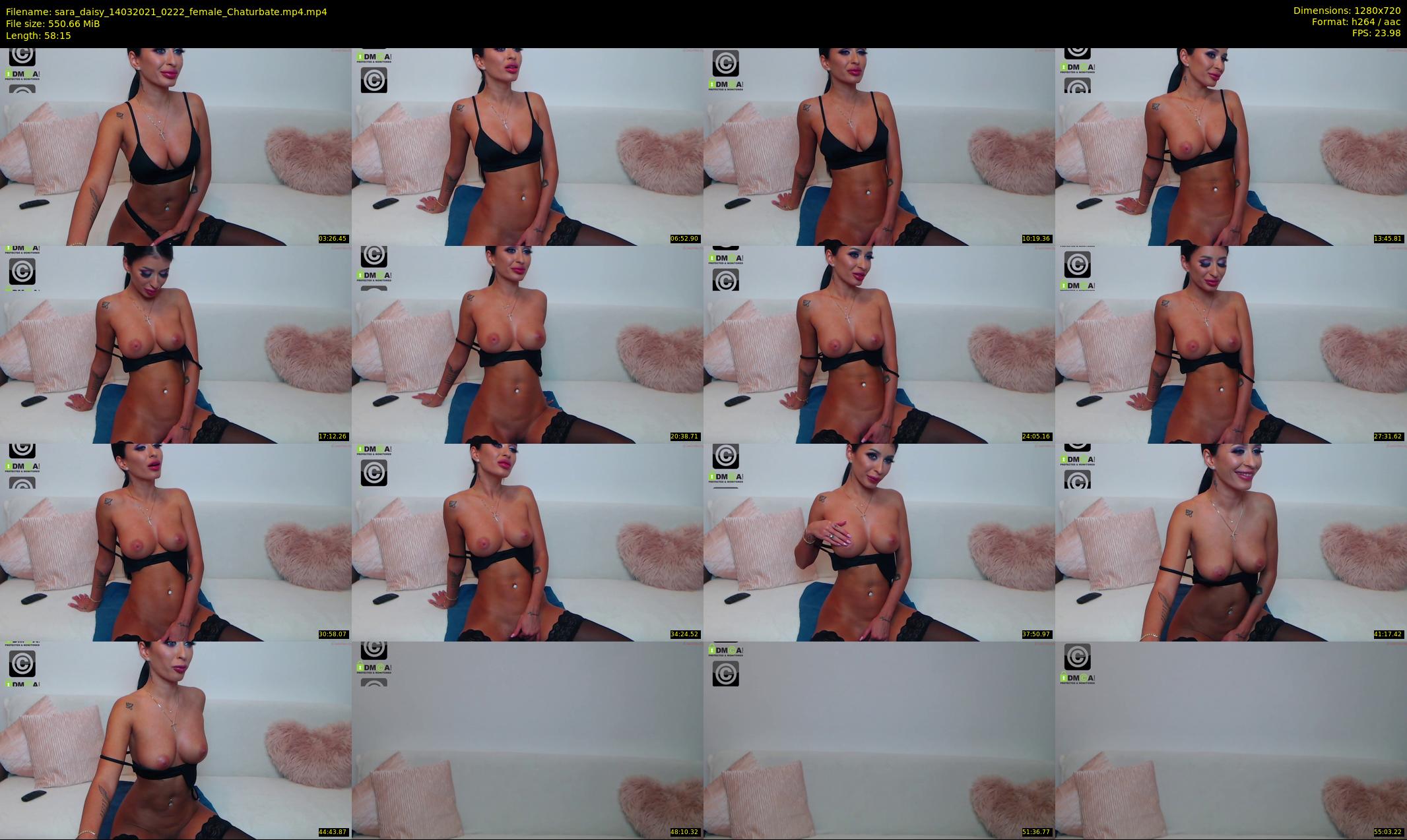 sara_daisy — 59 minute Chaturbate female cam show recording, 720p, Mar 14, 2021