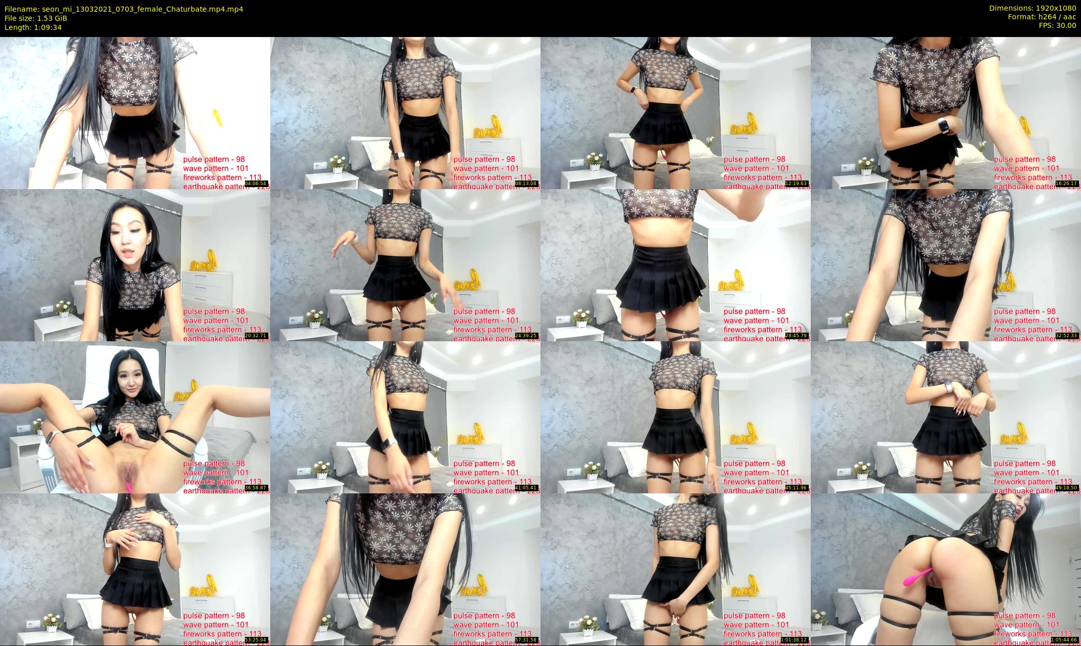seon_mi — 70 minute Chaturbate female cam show recording, 1080p, Mar 13, 2021