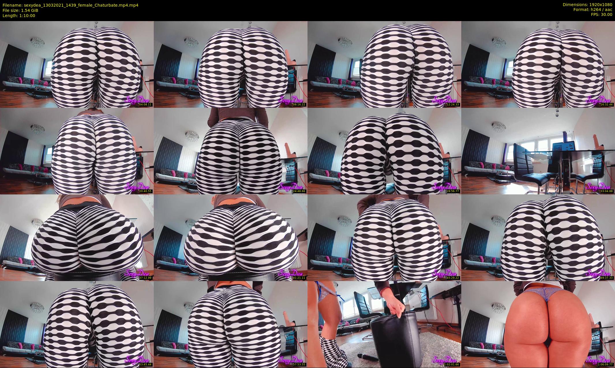sexydea — 70 minute Chaturbate female cam show recording, 1080p, Mar 13, 2021