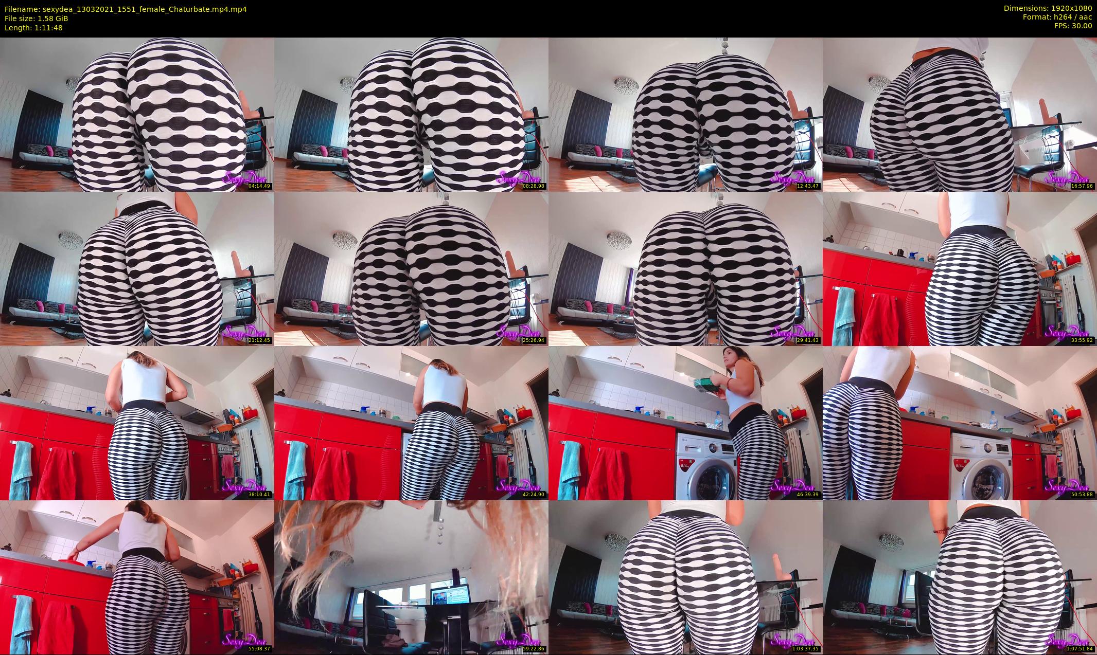 sexydea — 72 minute Chaturbate female cam show recording, 1080p, Mar 13, 2021