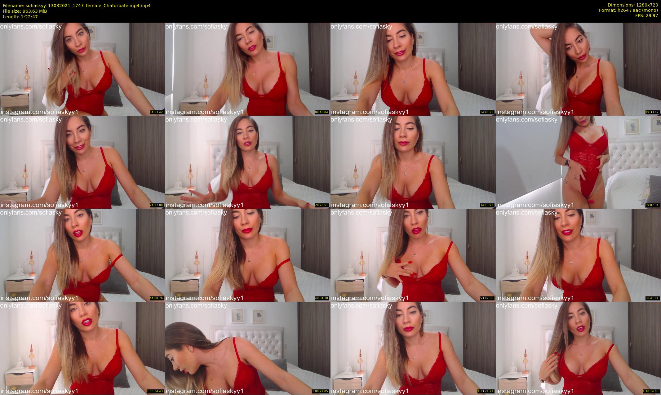 sofiaskyy — 83 minute Chaturbate female cam show recording, 720p, Mar 13, 2021
