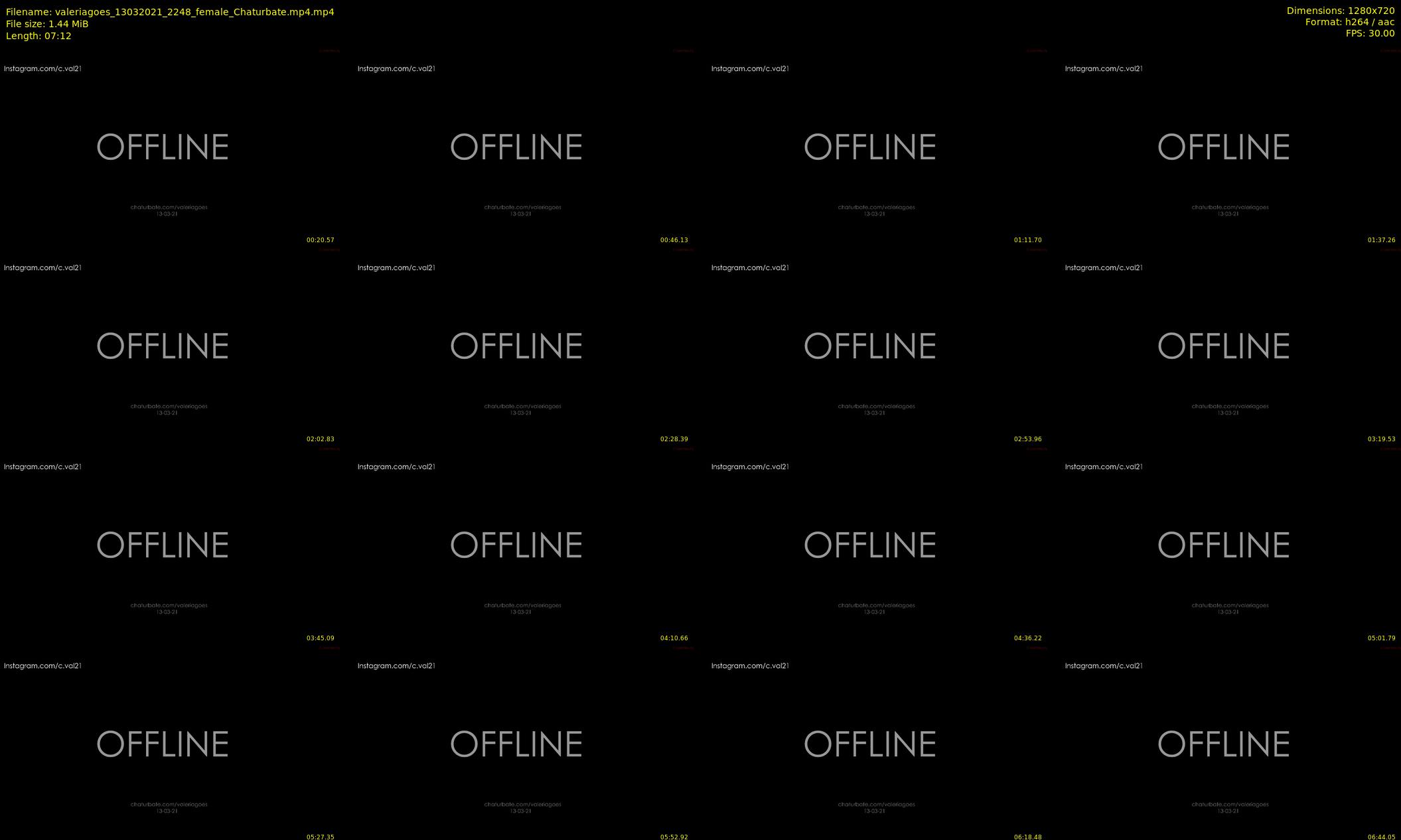 valeriagoes — 8 minute Chaturbate female cam show recording, 720p, Mar 13, 2021