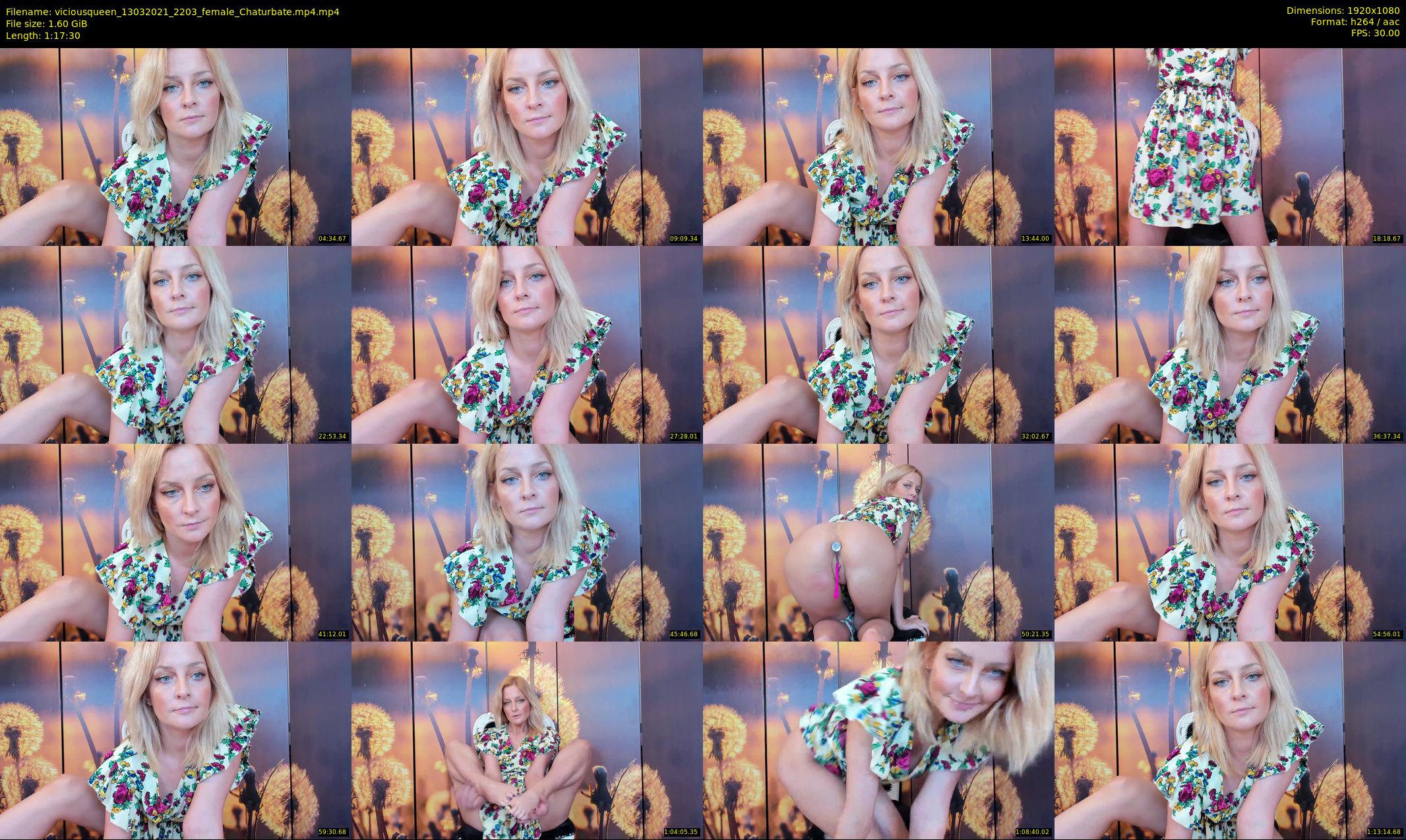 viciousqueen — 78 minute Chaturbate female cam show recording, 1080p, Mar 13, 2021