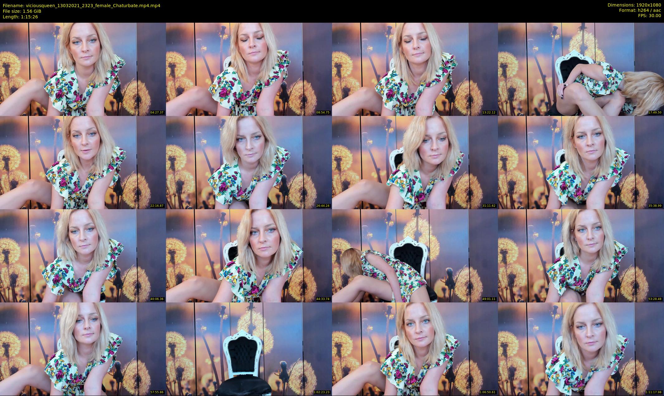 viciousqueen — 76 minute Chaturbate female cam show recording, 1080p, Mar 13, 2021