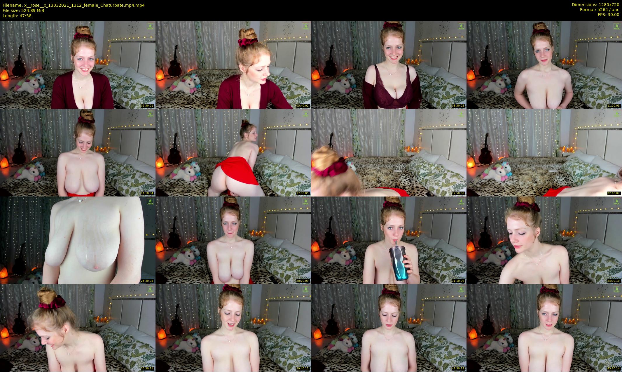 x__rose__x — 48 minute Chaturbate female cam show recording, 720p, Mar 13, 2021