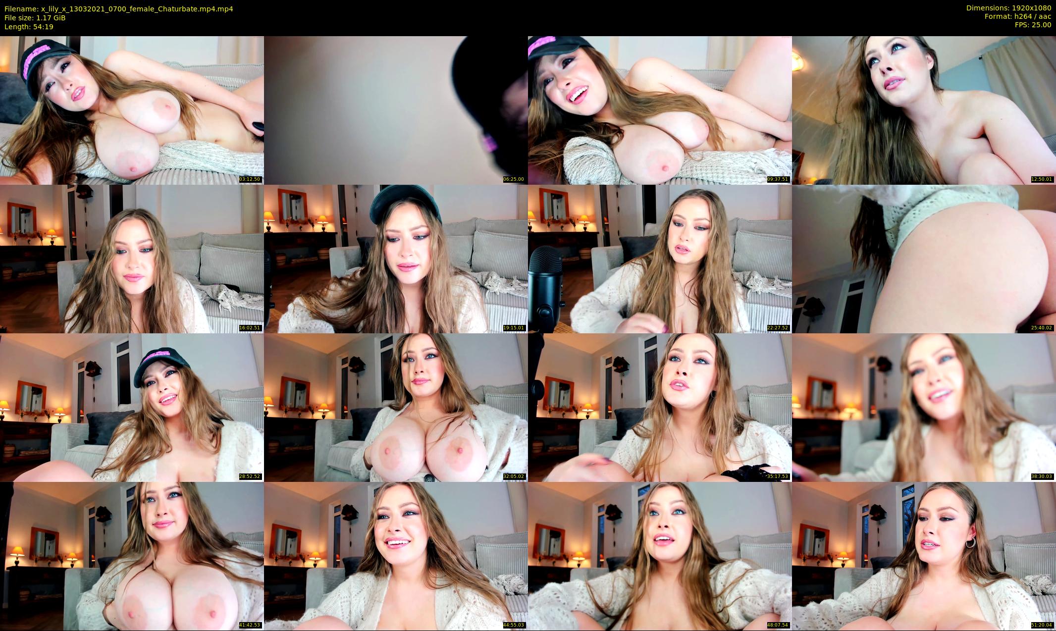 x_lily_x — 55 minute Chaturbate female cam show recording, 1080p, Mar 13, 2021