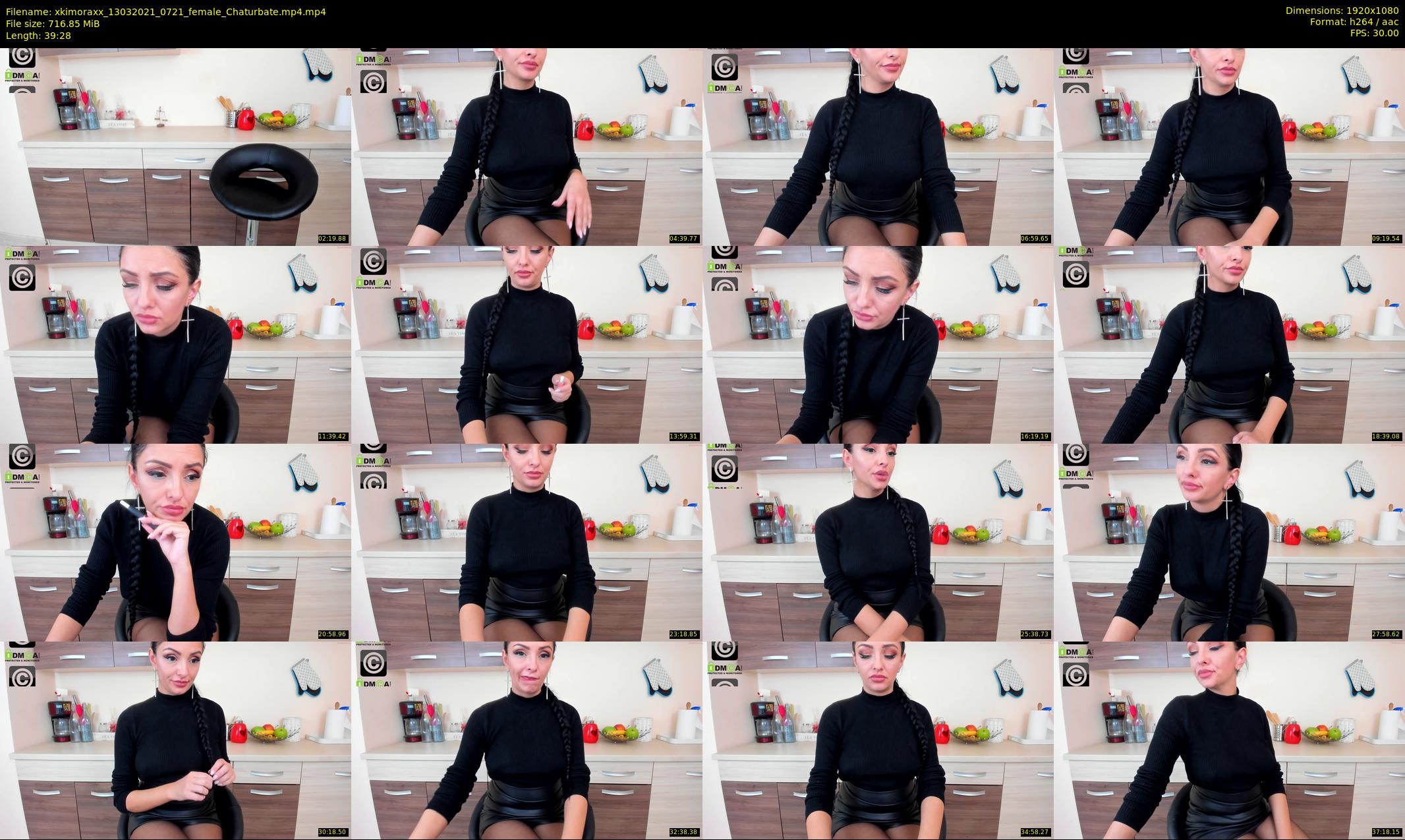 xkimoraxx — 40 minute Chaturbate female cam show recording, 1080p, Mar 13, 2021