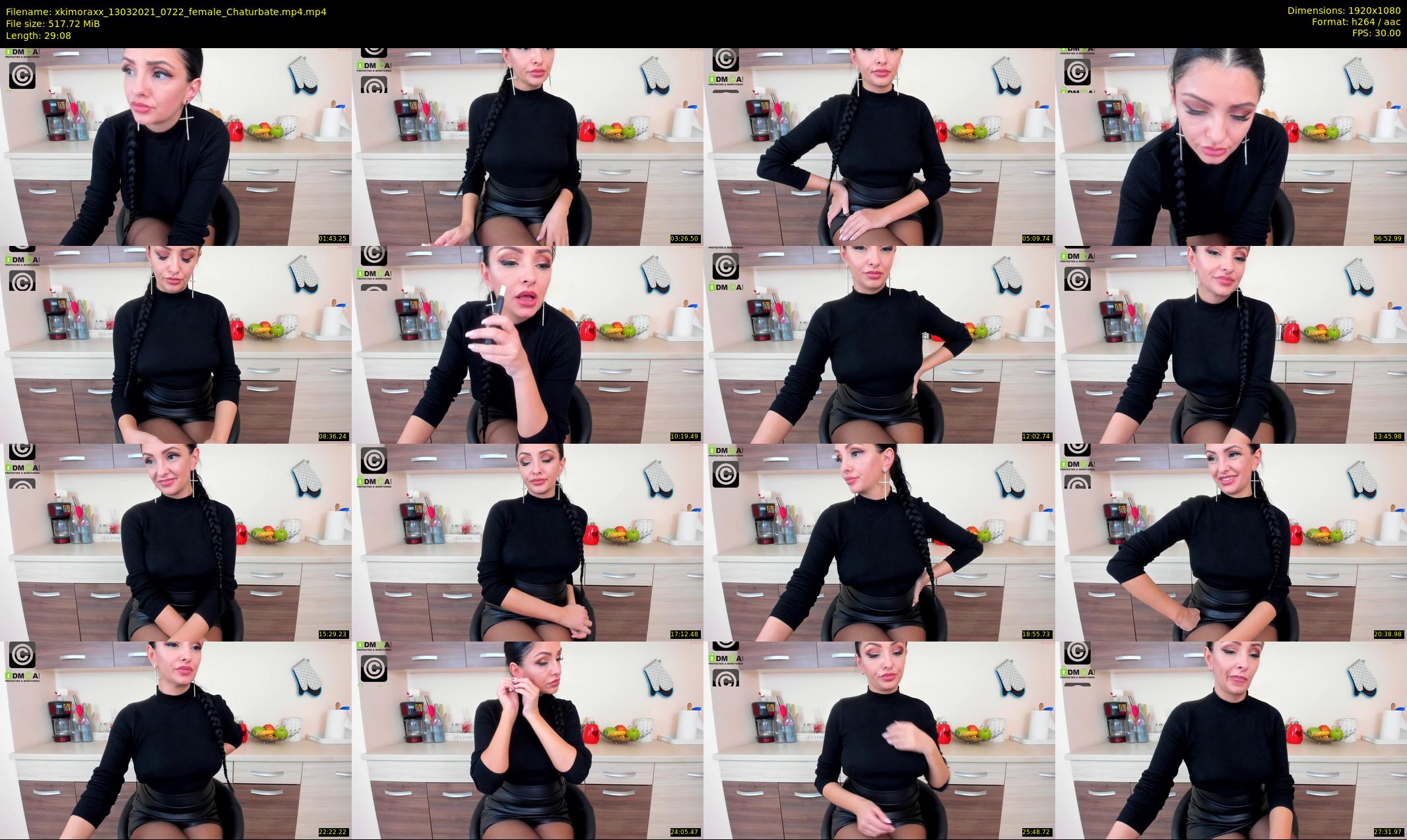 xkimoraxx — 30 minute Chaturbate female cam show recording, 1080p, Mar 13, 2021