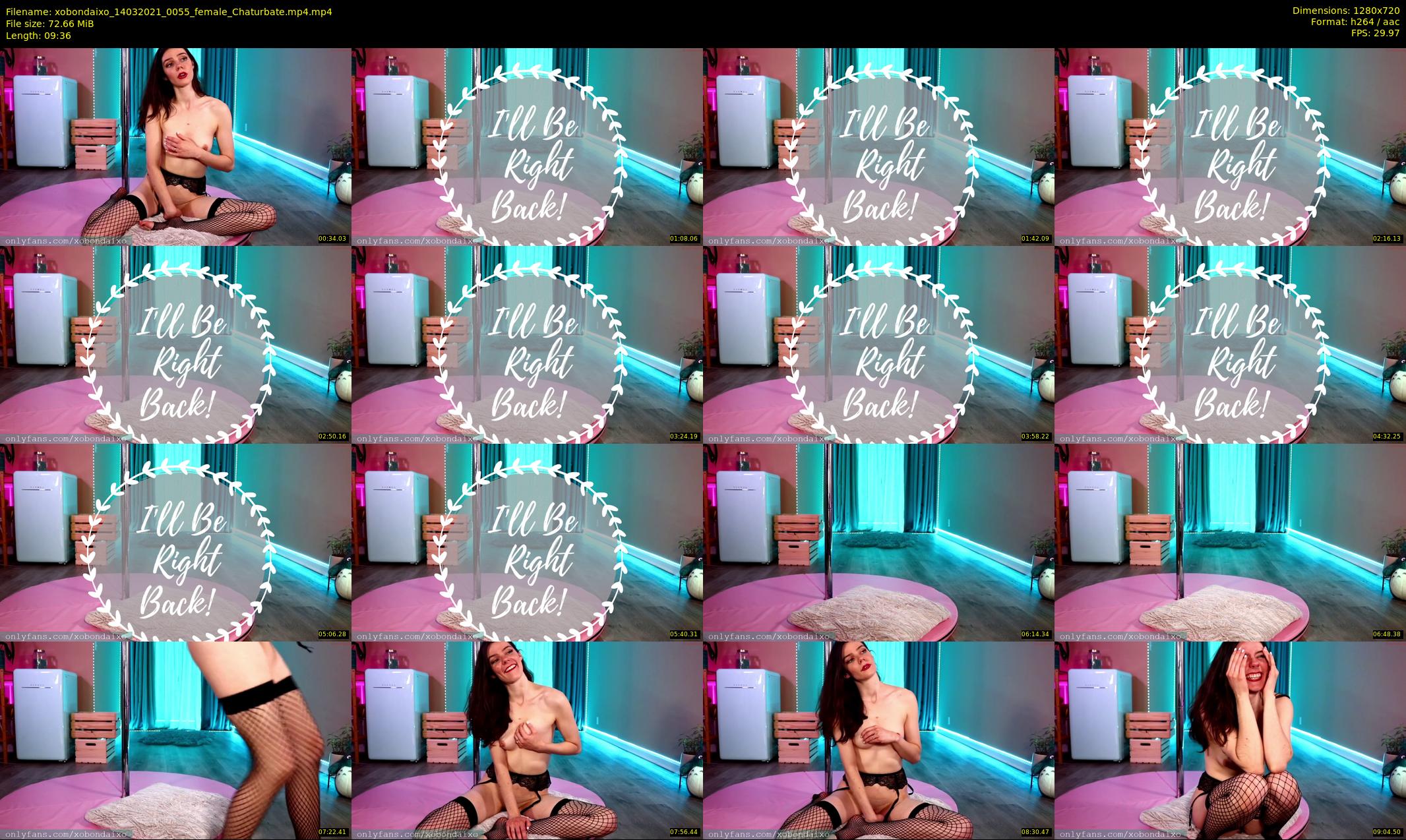 xobondaixo — 10 minute Chaturbate couple cam show recording, 720p, Mar 14, 2021
