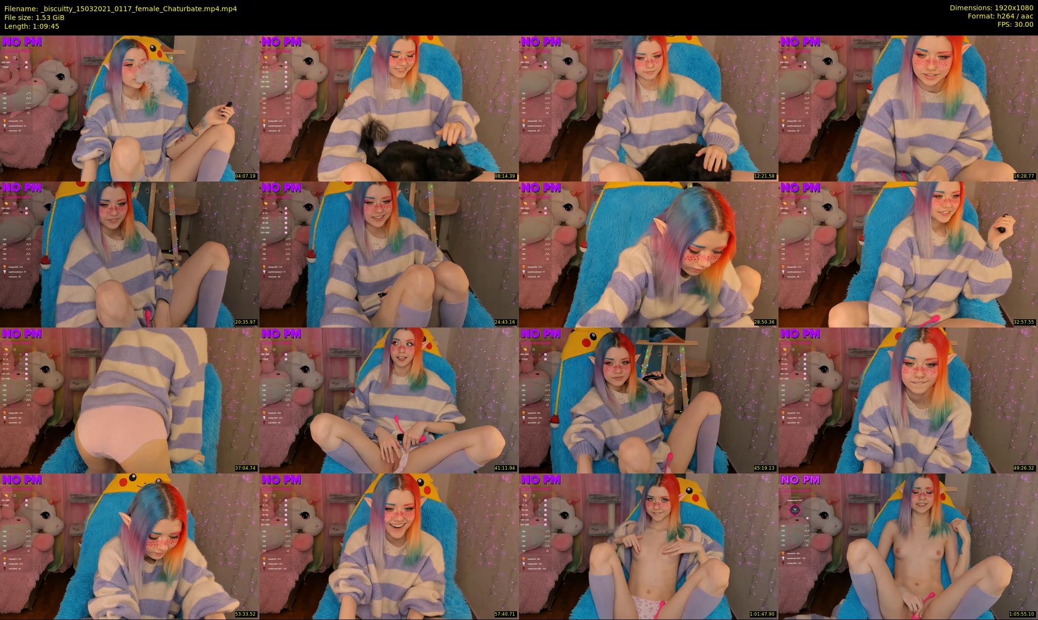 _biscuitty — 70 minute Chaturbate female cam show recording, 1080p, Mar 15, 2021
