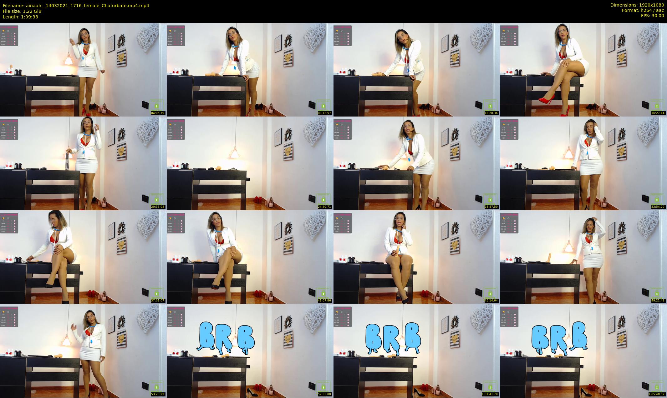 ainaah_ — 70 minute Chaturbate female cam show recording, 1080p, Mar 14, 2021