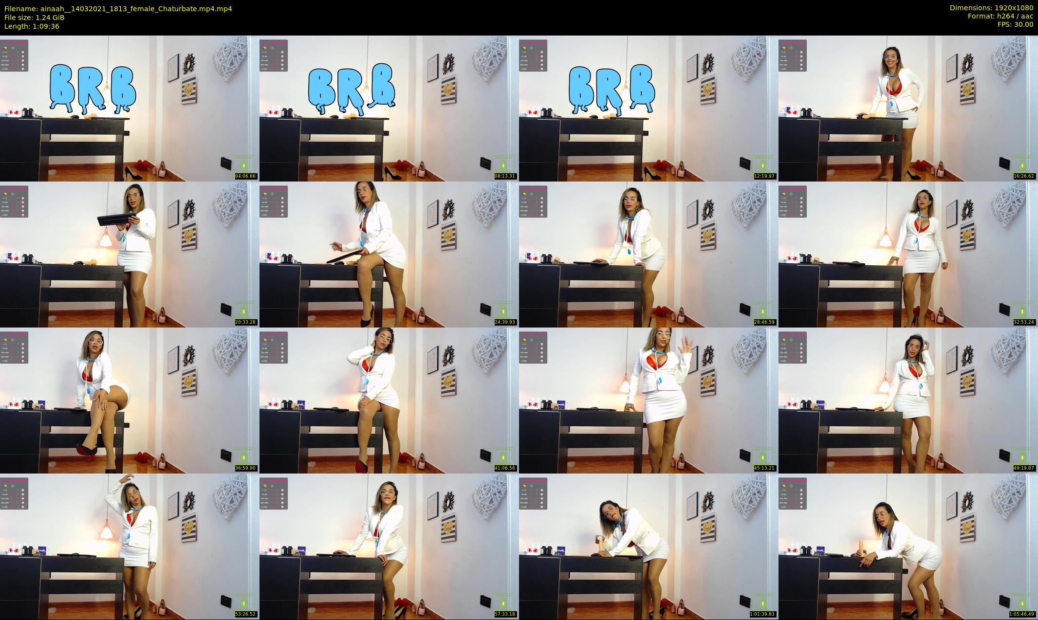 ainaah_ — 70 minute Chaturbate female cam show recording, 1080p, Mar 14, 2021