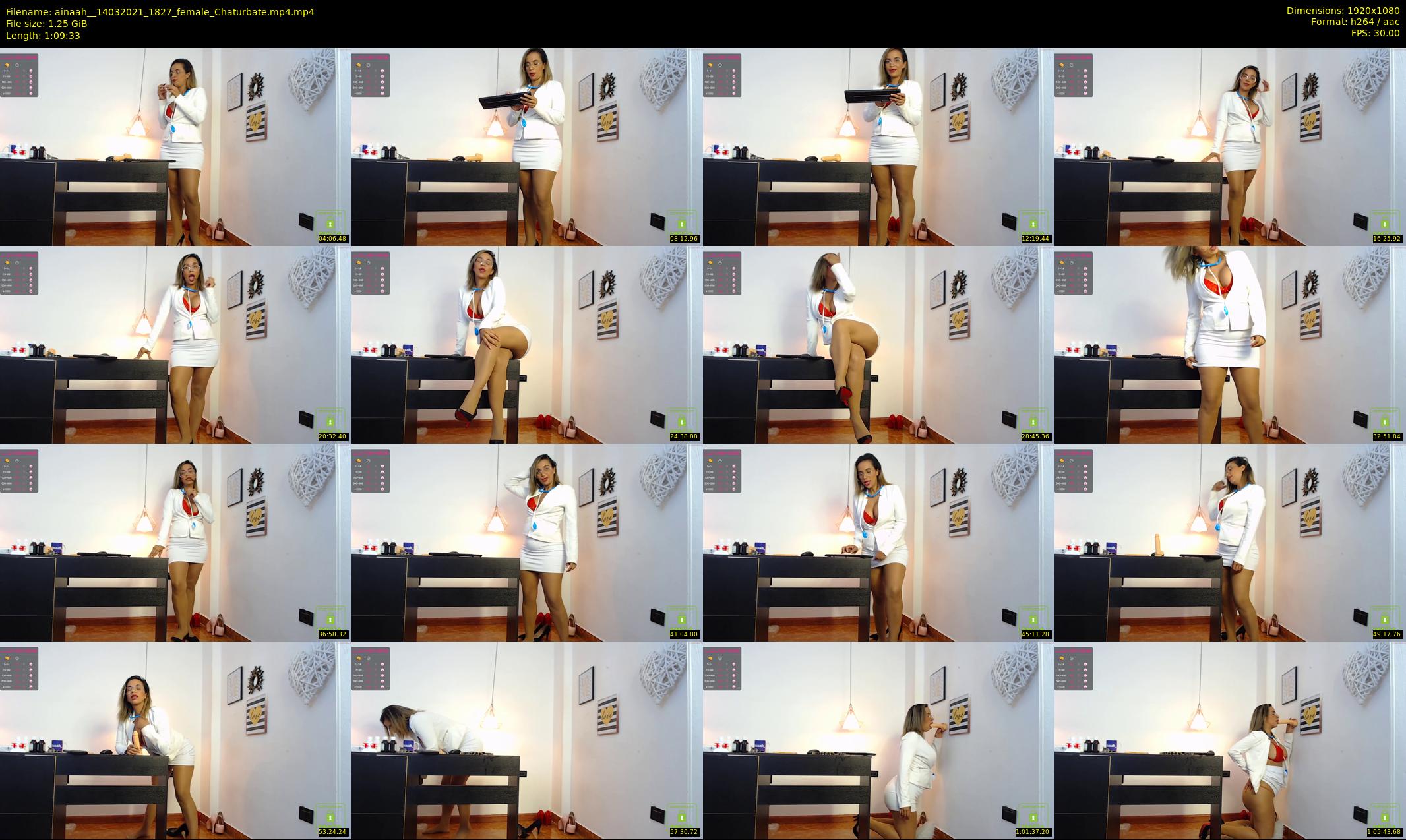 ainaah_ — 70 minute Chaturbate female cam show recording, 1080p, Mar 14, 2021