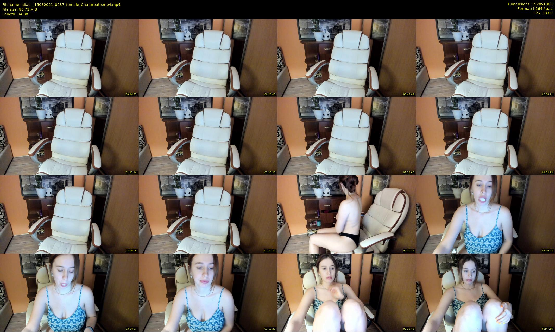 aliaa_ — 4 minute Chaturbate female cam show recording, 1080p, Mar 15, 2021