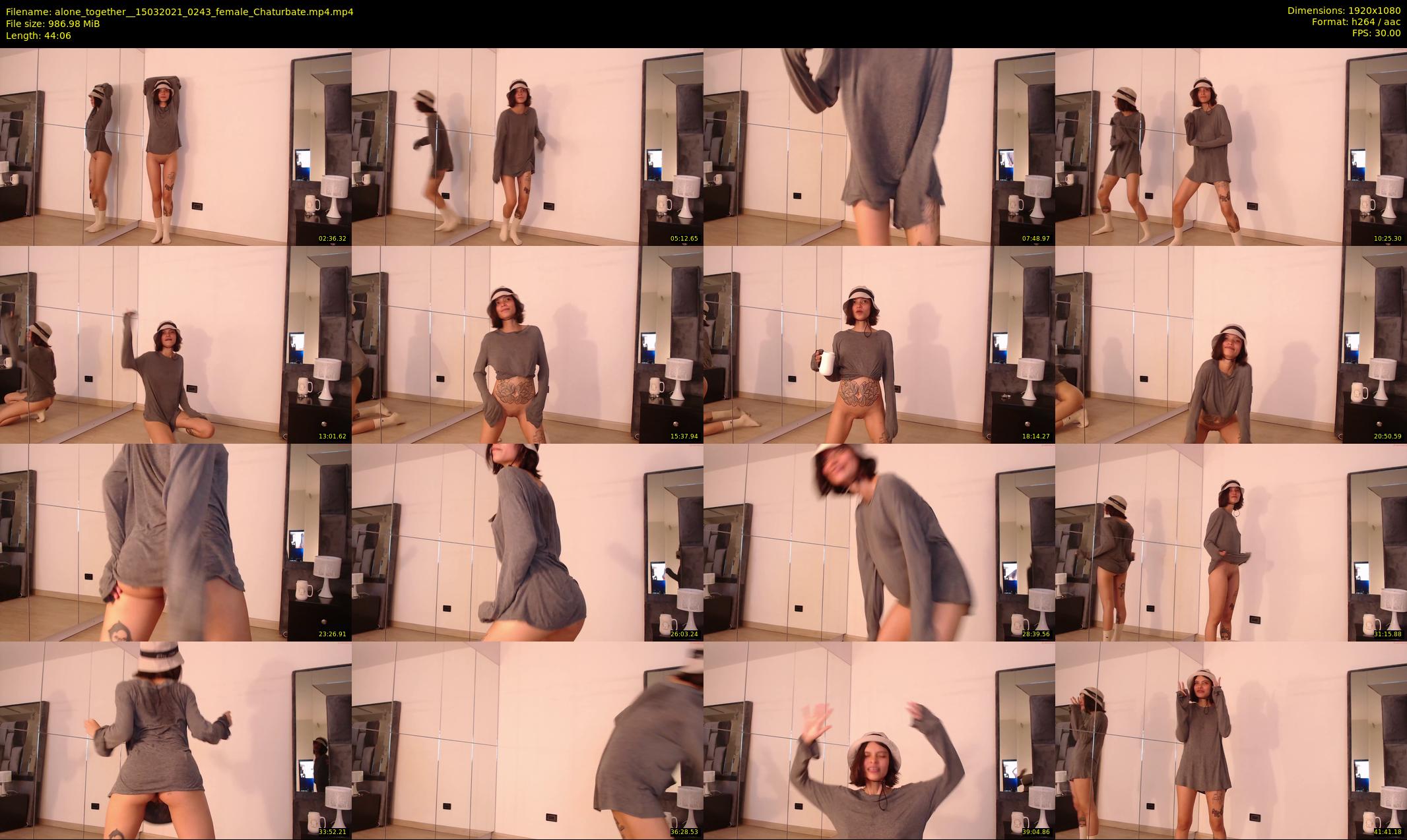 alone_together_ — 45 minute Chaturbate female cam show recording, 1080p, Mar 15, 2021