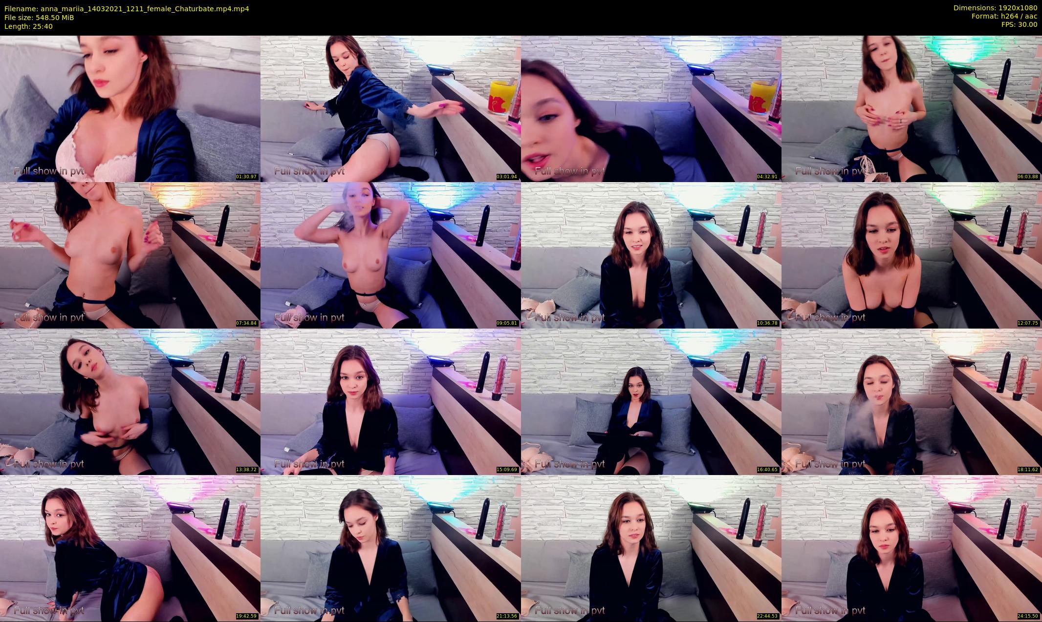 anna_mariia — 26 minute Chaturbate couple cam show recording, 1080p, Mar 14, 2021