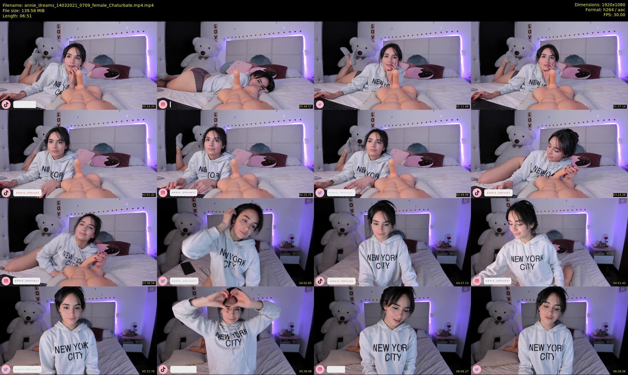 annie_dreams — 7 minute Chaturbate female cam show recording, 1080p, Mar 14, 2021