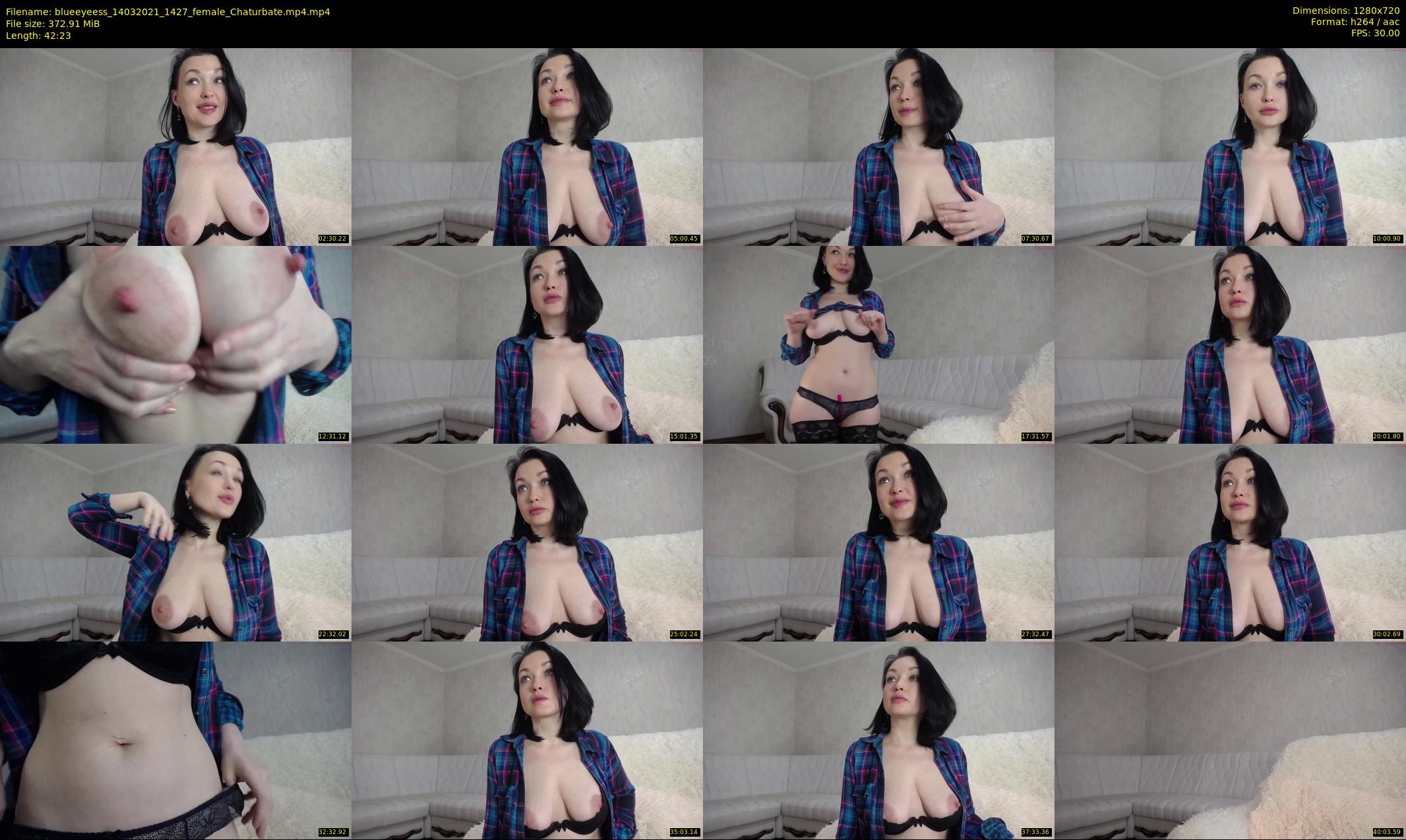blueeyeess — 43 minute Chaturbate female cam show recording, 720p, Mar 14, 2021
