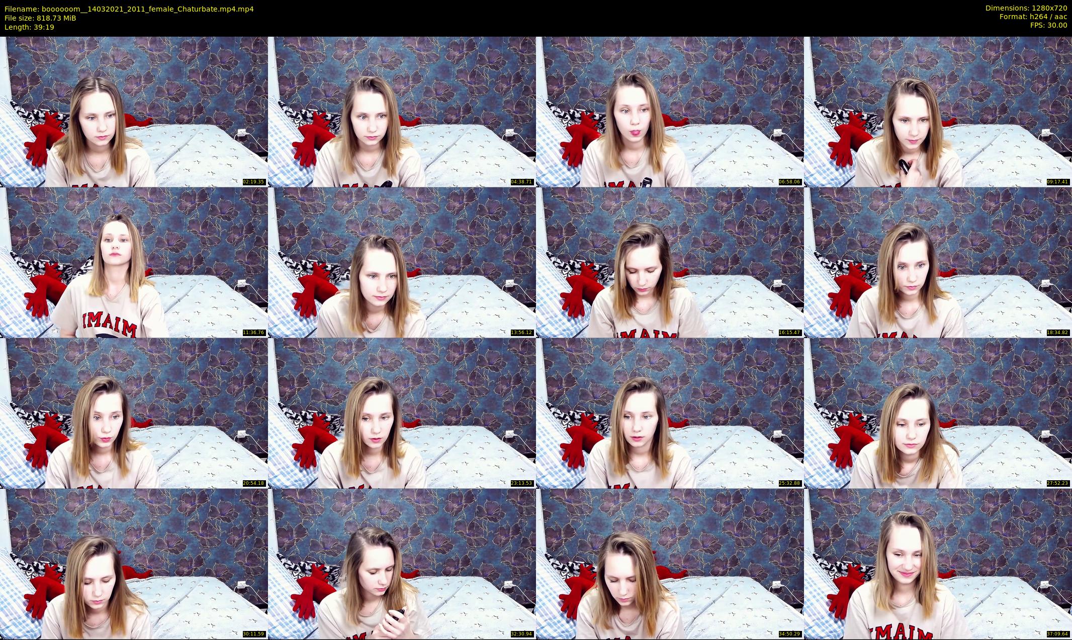 boooooom_ — 40 minute Chaturbate female cam show recording, 720p, Mar 14, 2021