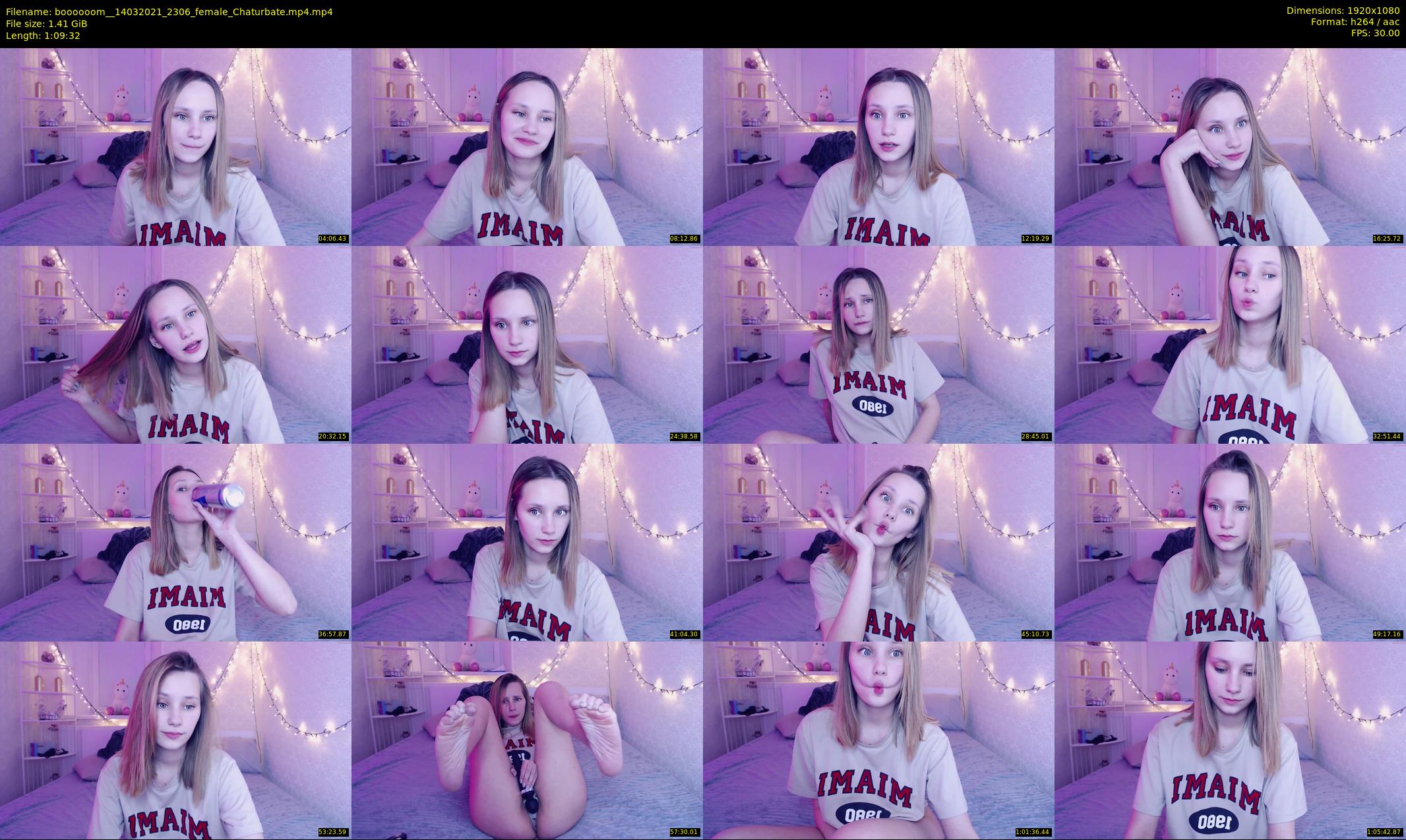 boooooom_ — 70 minute Chaturbate female cam show recording, 1080p, Mar 14, 2021
