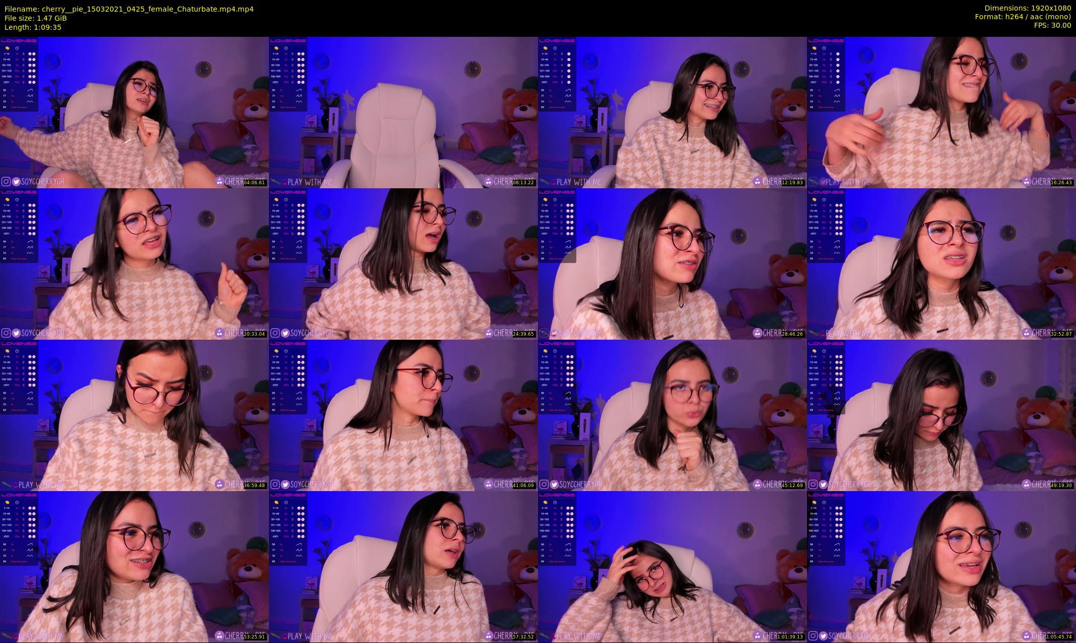 cherry__pie — 70 minute Chaturbate female cam show recording, 1080p, Mar 15, 2021